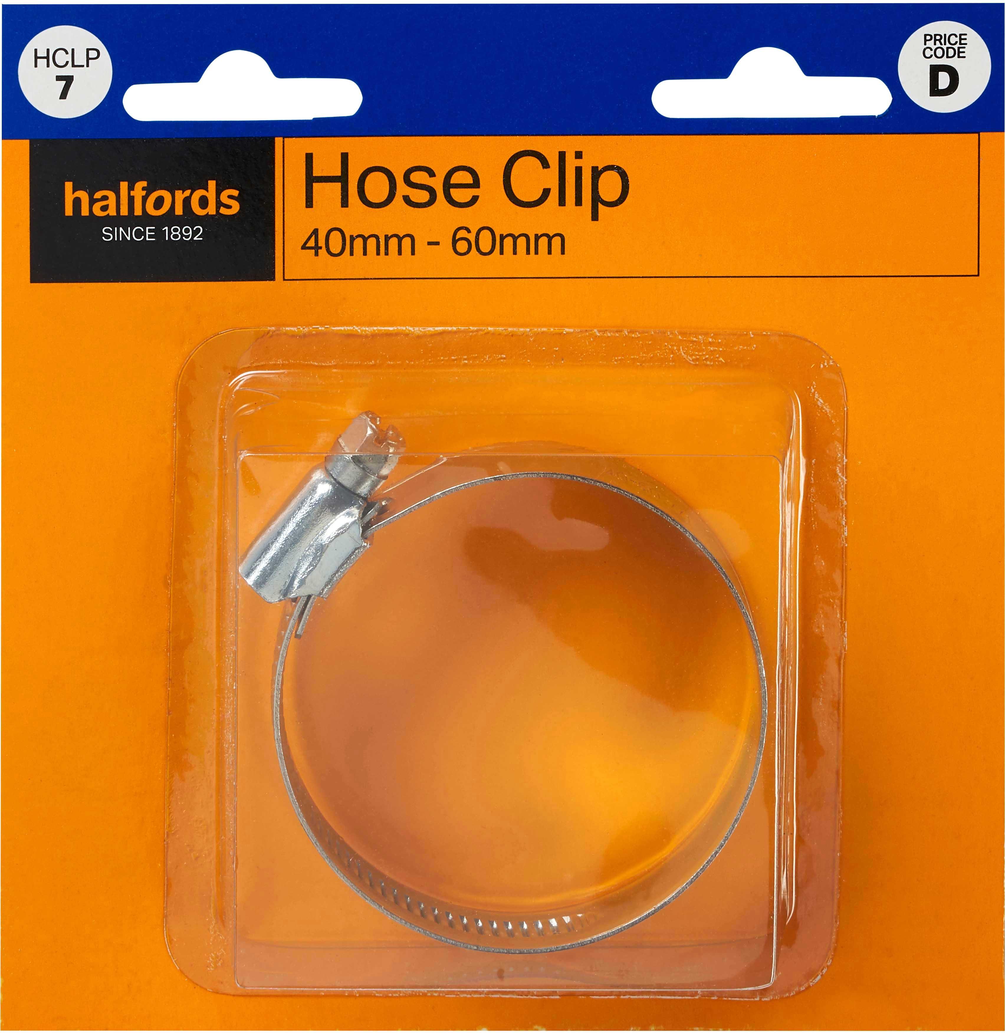Halfords Hose Clip (HCLP7) pack of 1 Halfords UK