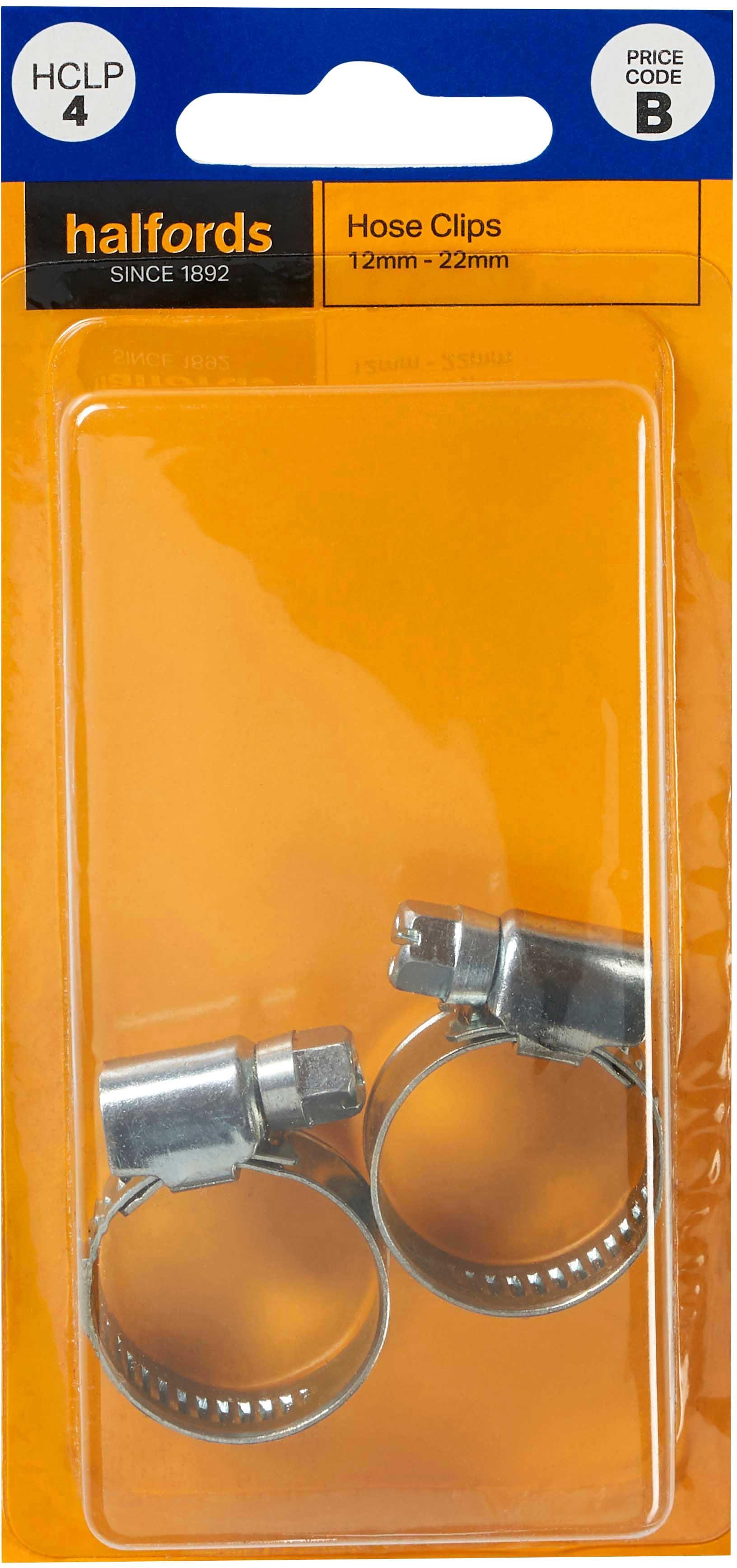Halfords Hose Clips 1222mm (HCLP4) 2 Pack Halfords UK