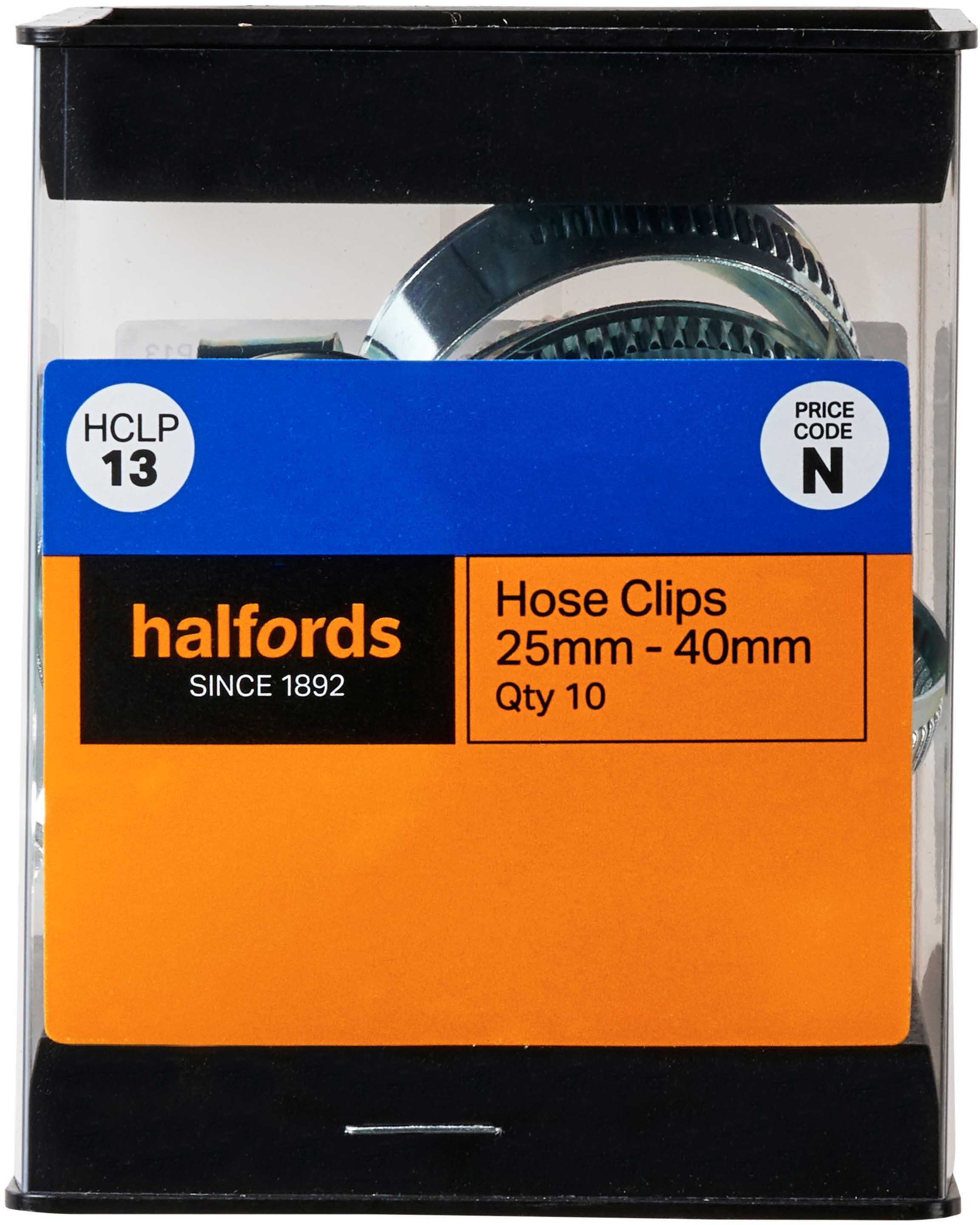 Halfords Hose Clip (HCLP13) 10 Pack Halfords UK