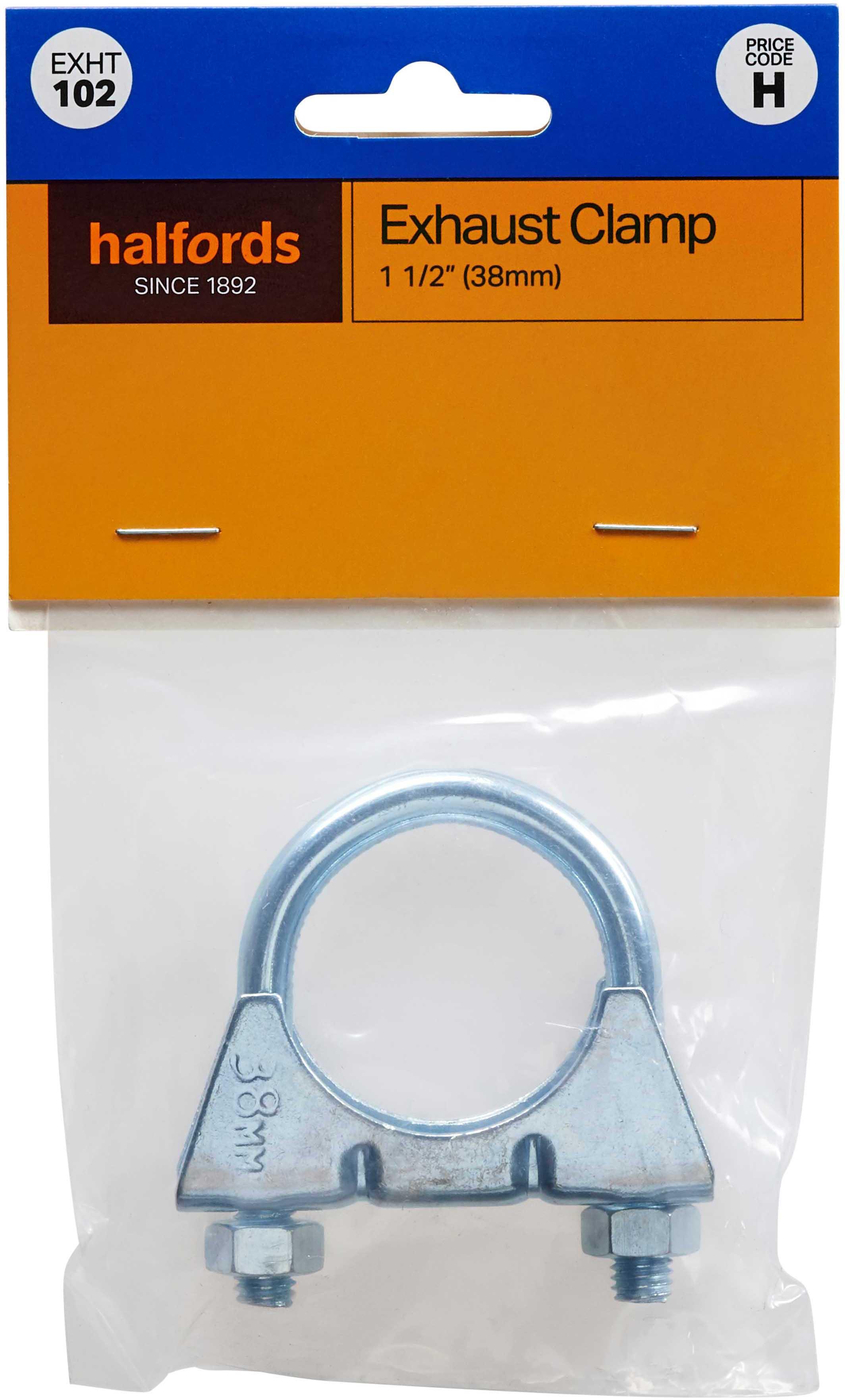 Halfords Exhaust Clamp 38mm (EXHT102) Halfords UK