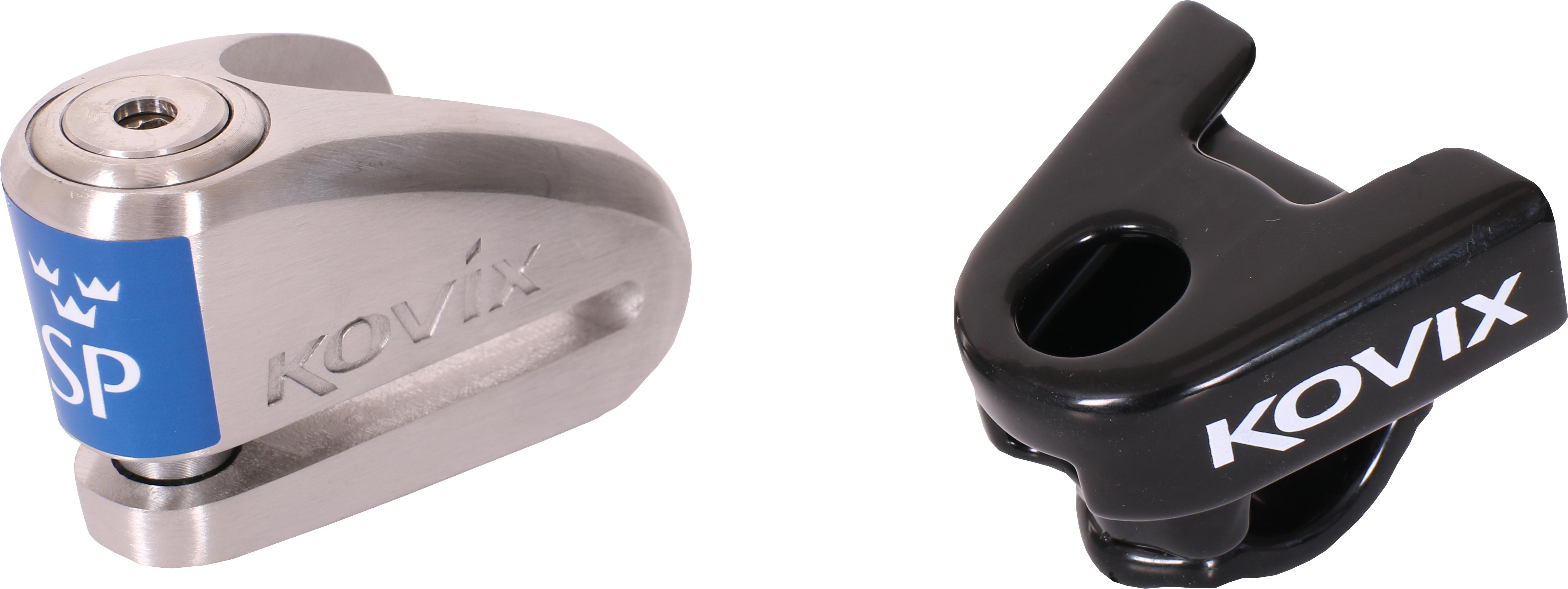 Kovix KVS2SS 14mm Disc Lock & KHV17 Disc Lock Holder Halfords UK
