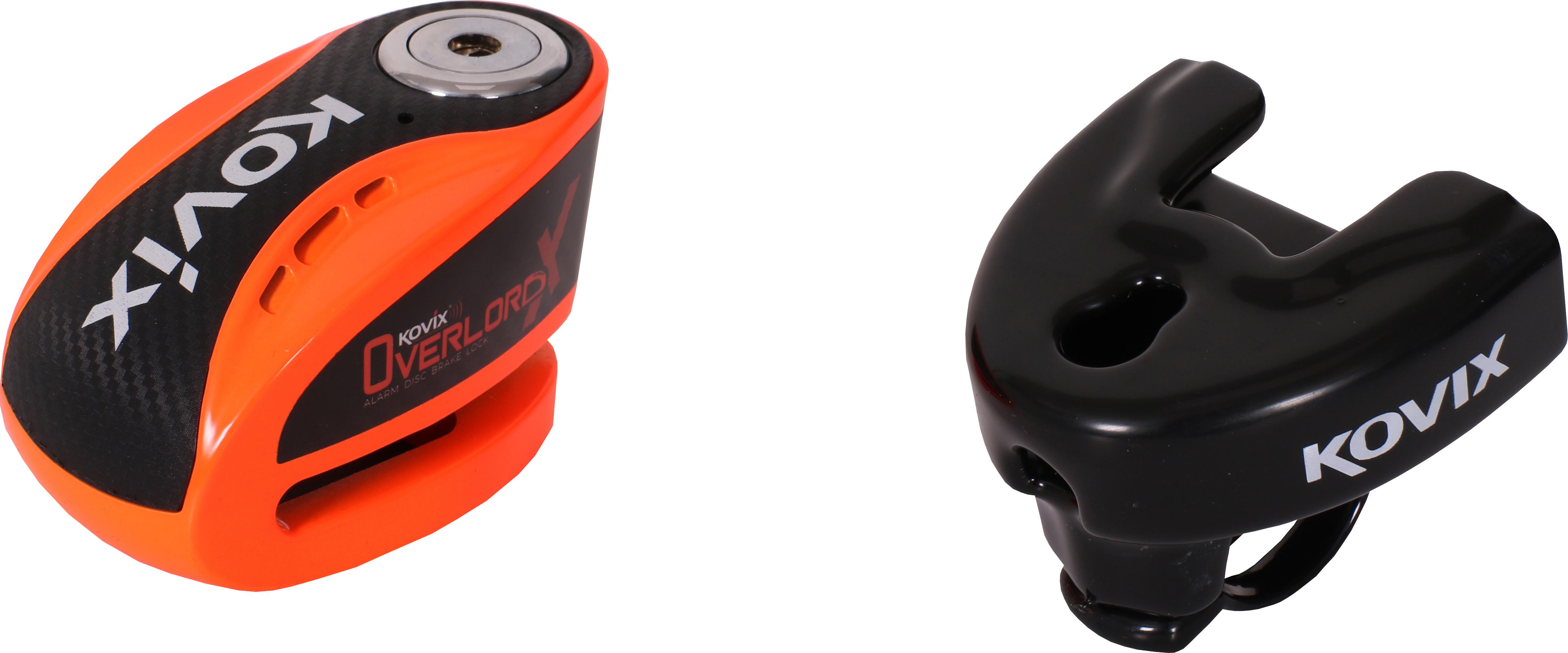 Kovix KNX10 10mm Alarm Disc Lock & KNX10 Disc Lock Holder Halfords UK