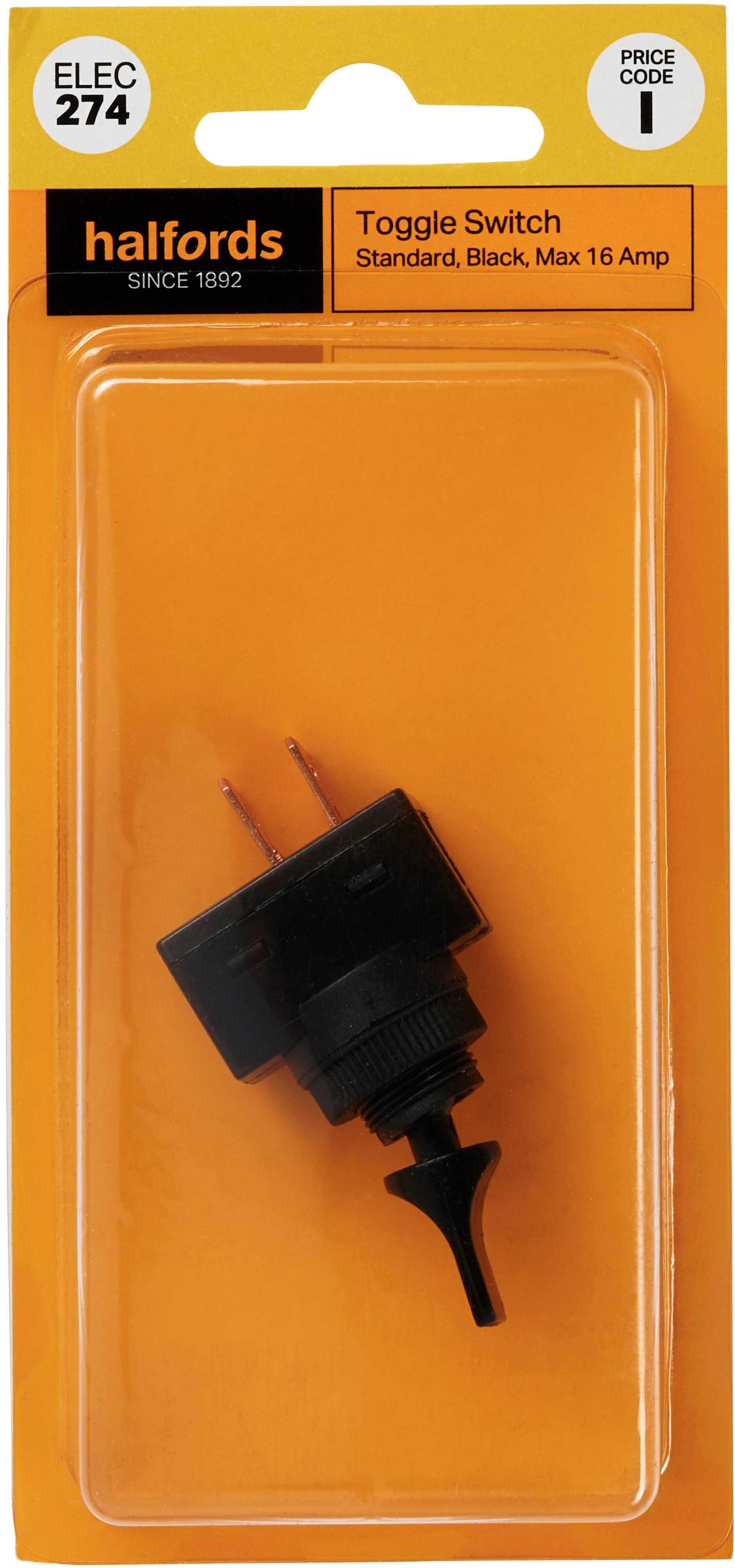 Halfords Toggle Switch (ELEC274) Halfords UK