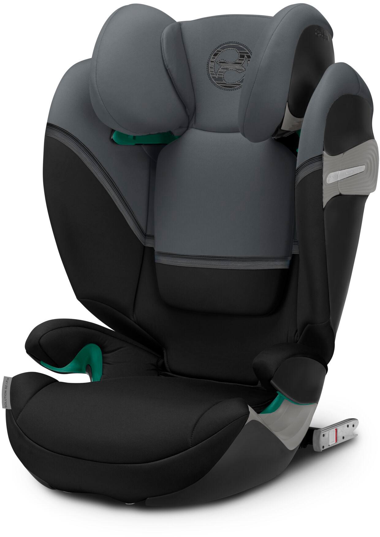 Cybex Solution S2 i-Fix High Back Booster Group 2/3 Car Seat - Monument