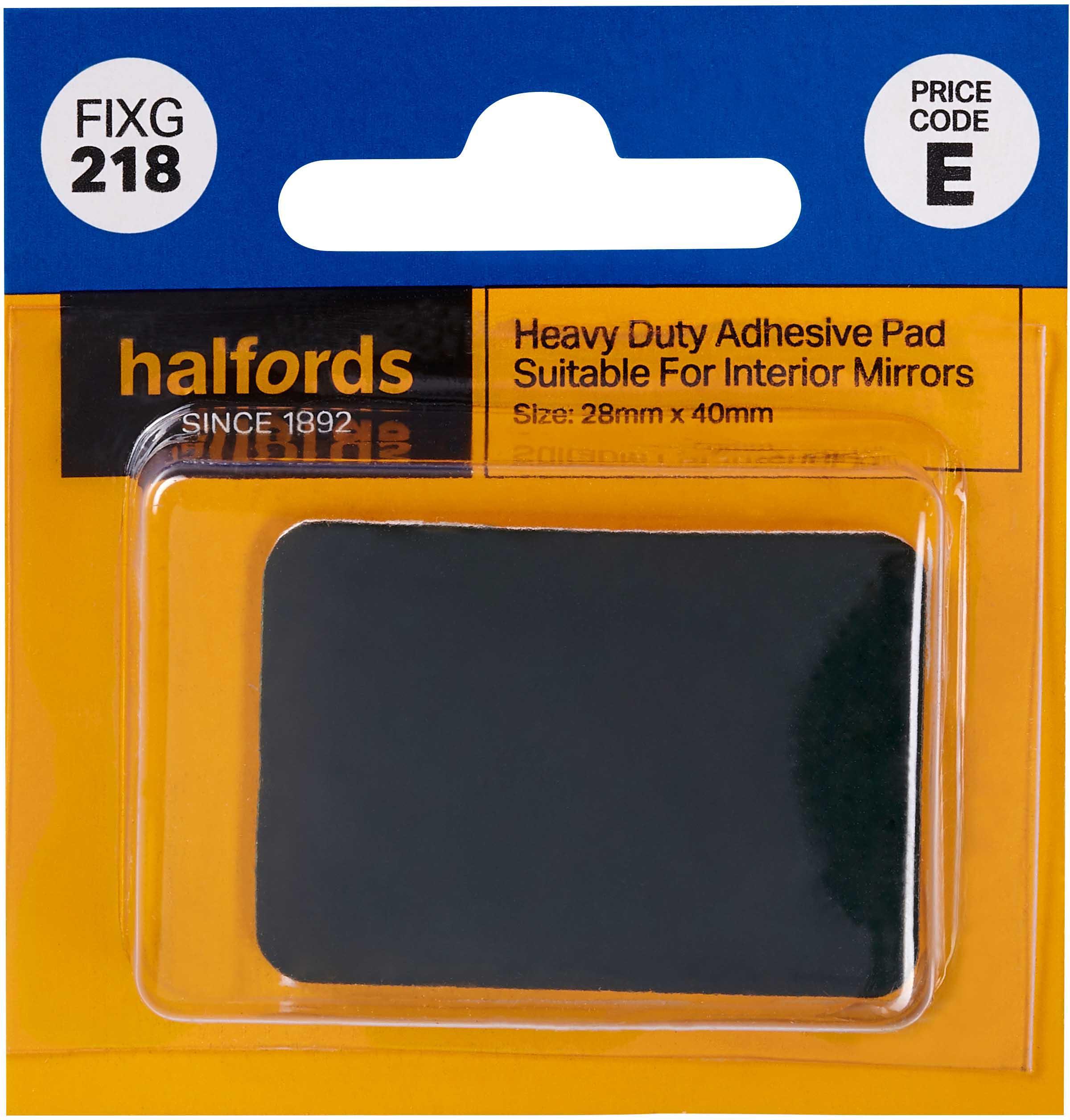 Halfords Heavy Duty Adhesive Pad (FIXG218) Halfords UK