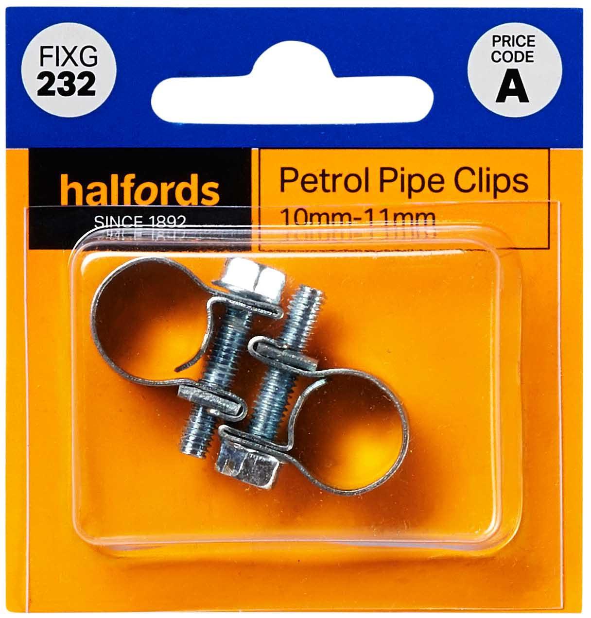 Halfords Petrol Clips 1012mm (FIXG232) Halfords UK