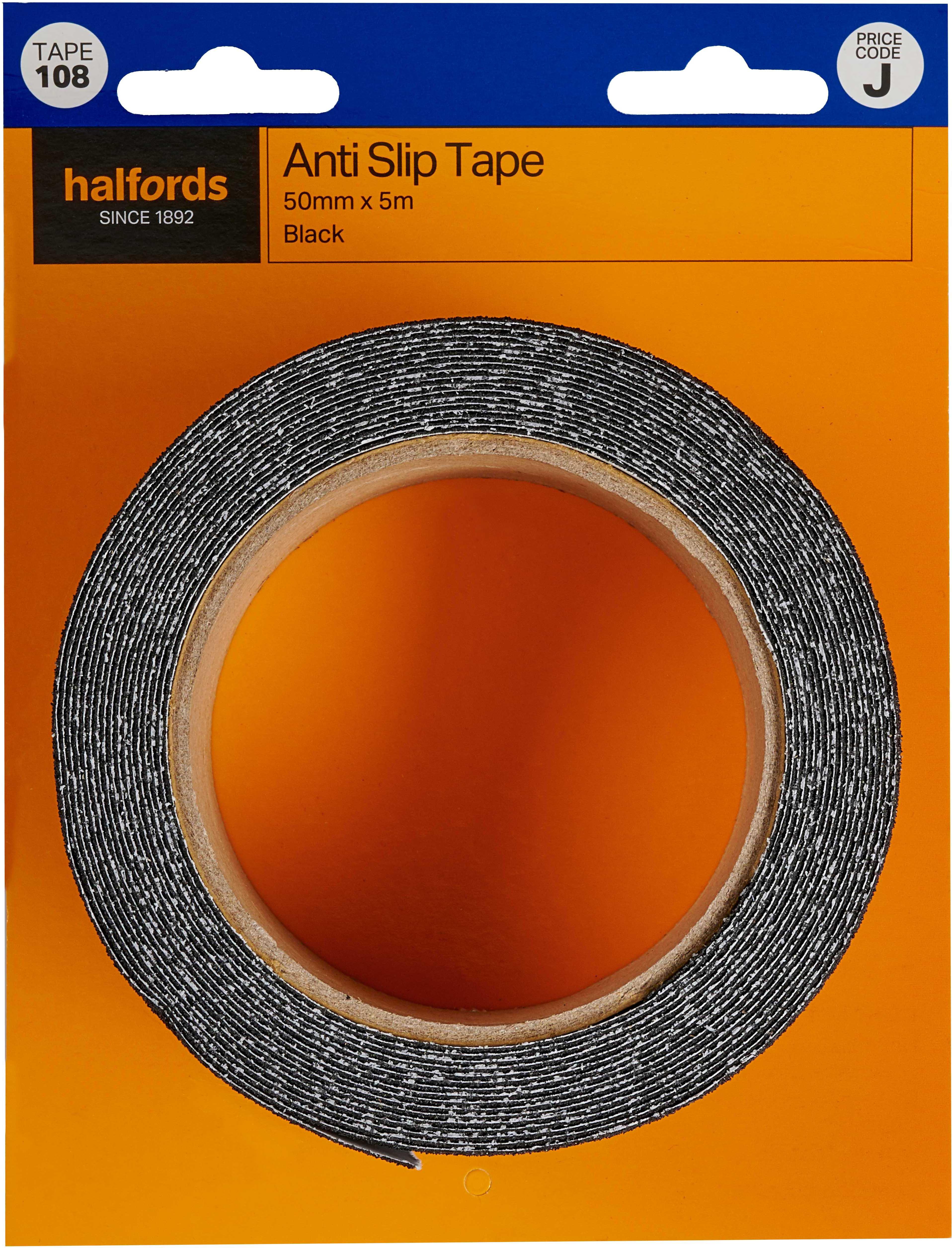 Halfords AntiSlip Tape 50mmx5m (TAPE108) Halfords UK