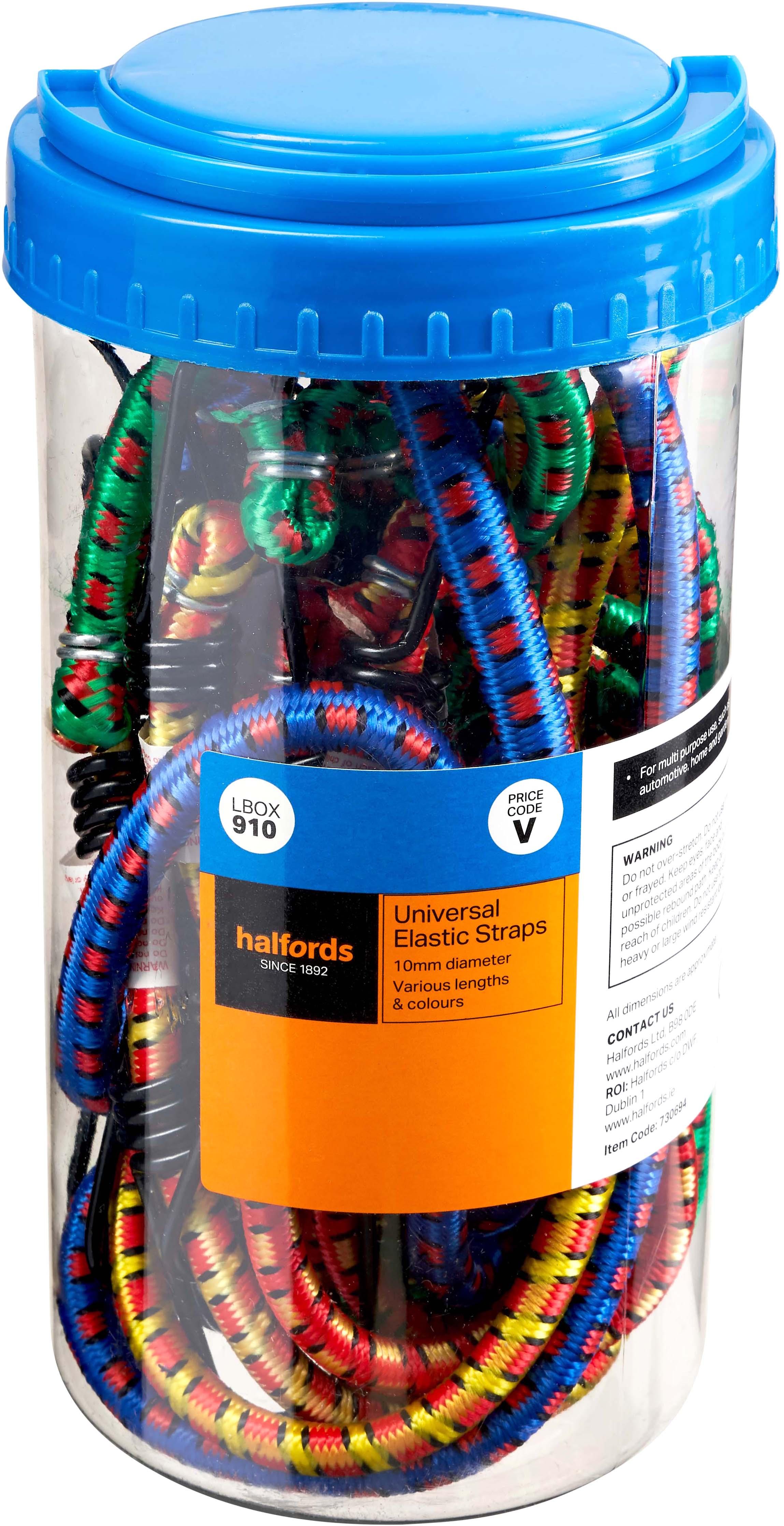 Halfords Assorted Luggage Straps (LBOX910) Halfords UK