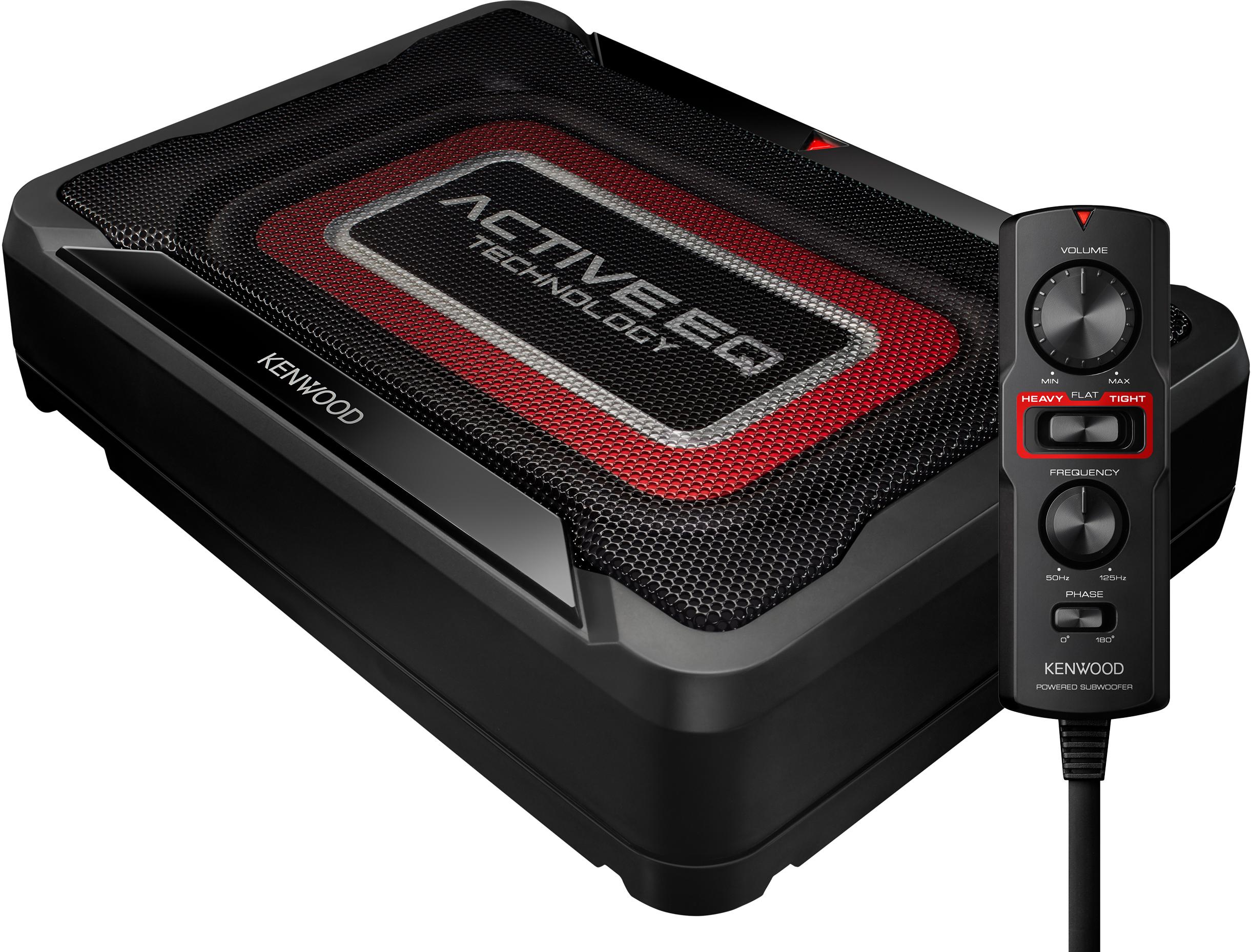 Kenwood KSCPSW7EQ Active Subwoofer Halfords UK