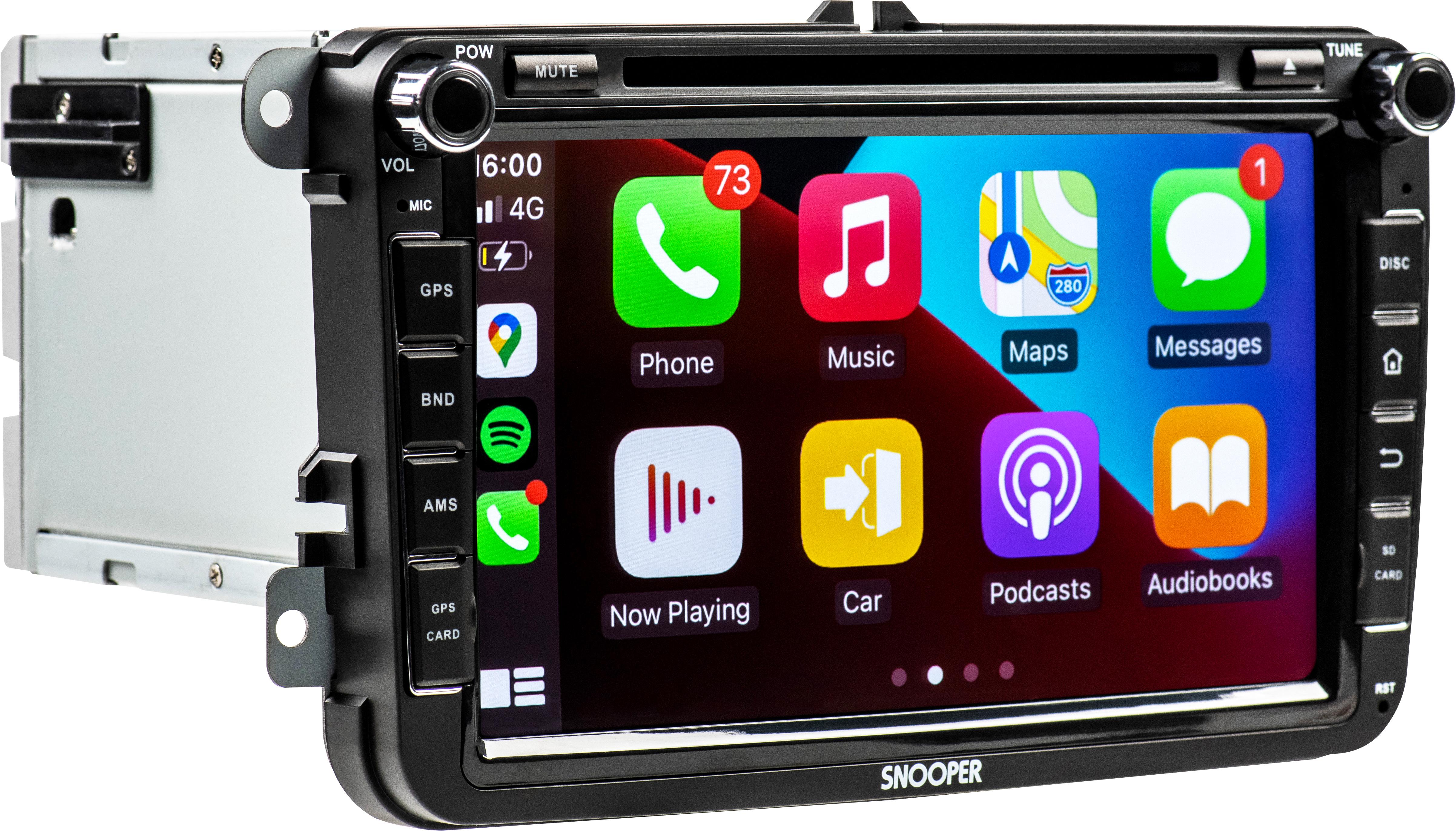 Snooper SMH580VW Multimedia Player with Apple CarPlay and Android Auto