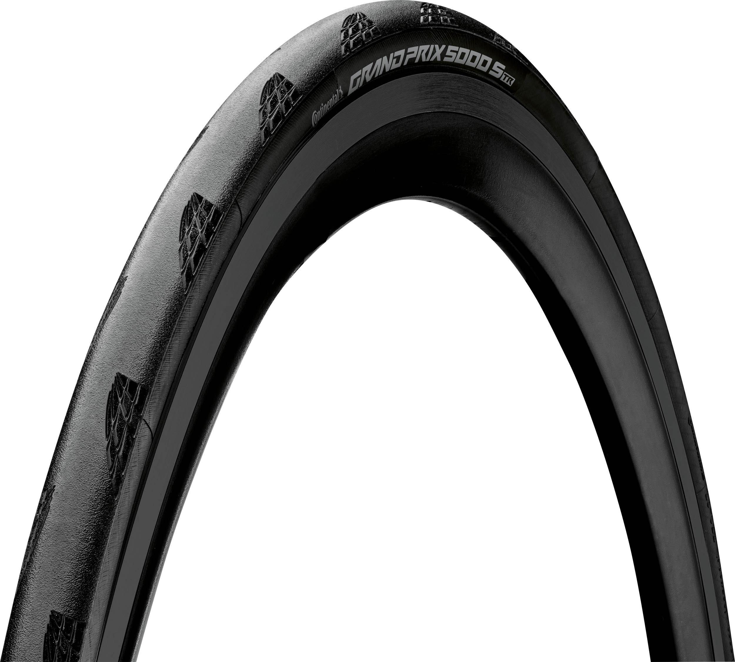 Continental Grand Prix 5000 S TR Bike Tyre Black Halfords UK
