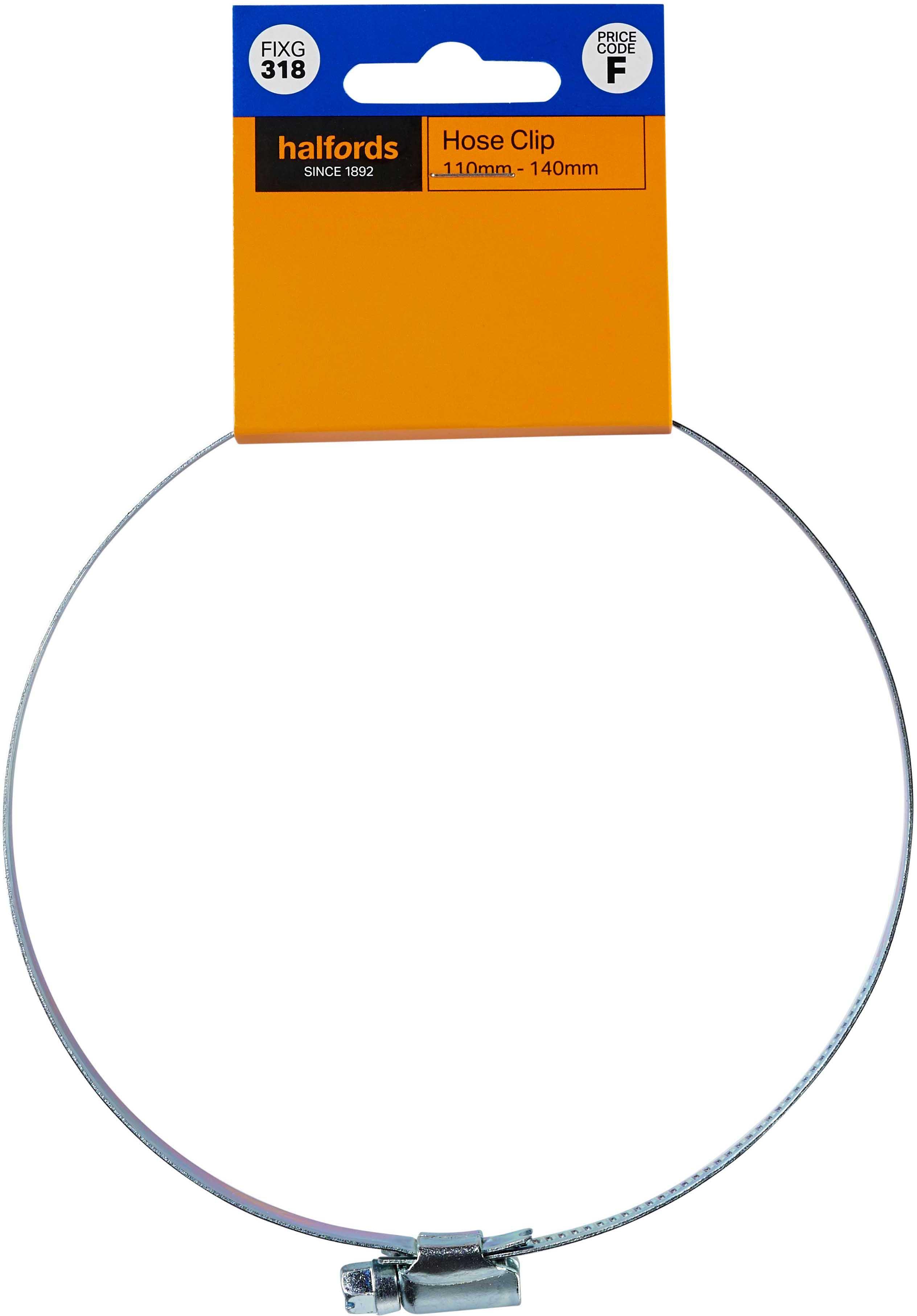 Halfords Hose Clip 110130mm (FIXG318) Halfords UK
