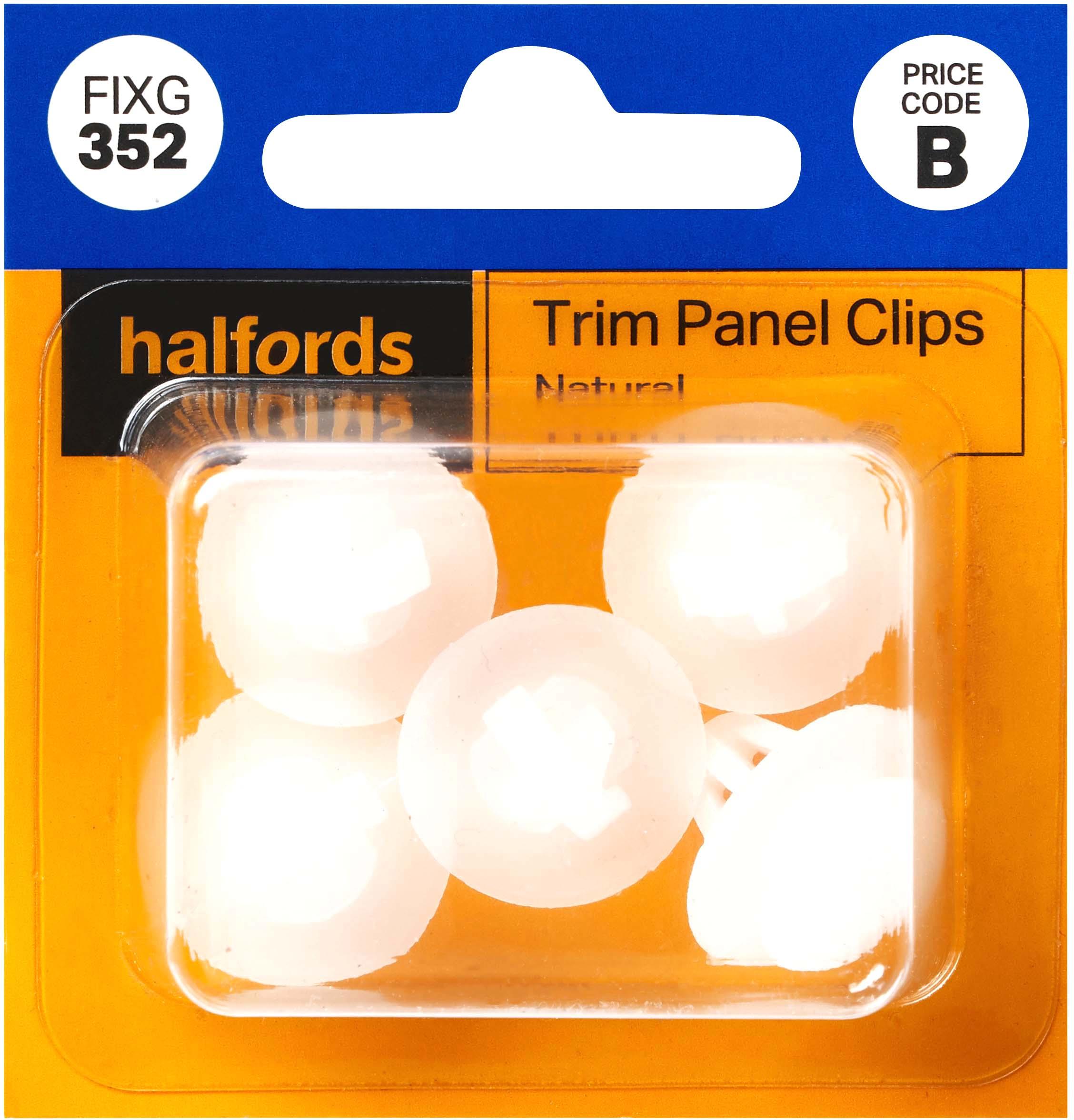 Halfords Trim Panel Clips (FIXG352) Halfords UK