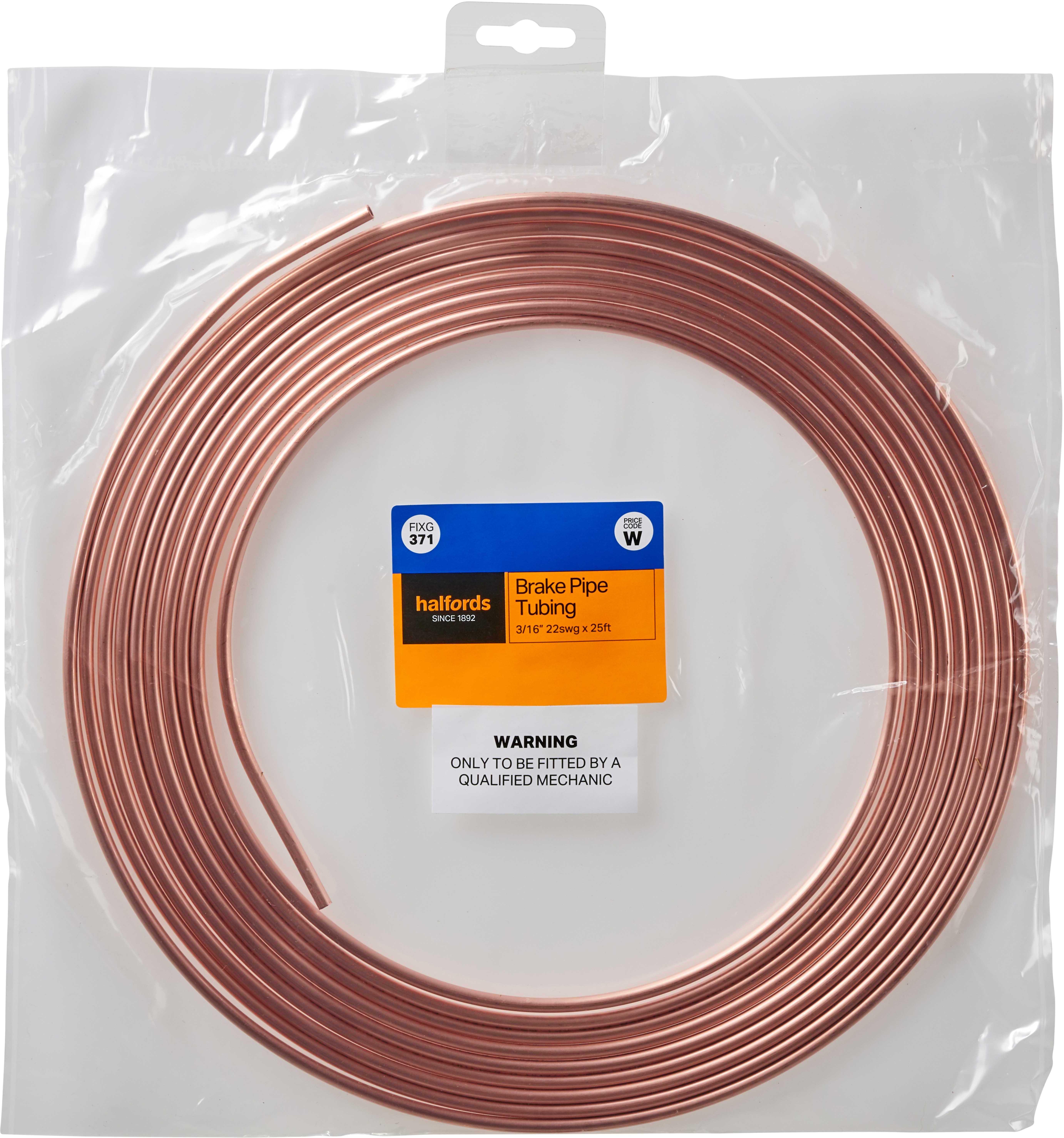Halfords Brake Pipe Tubing 25ft (FIXG371) Halfords UK