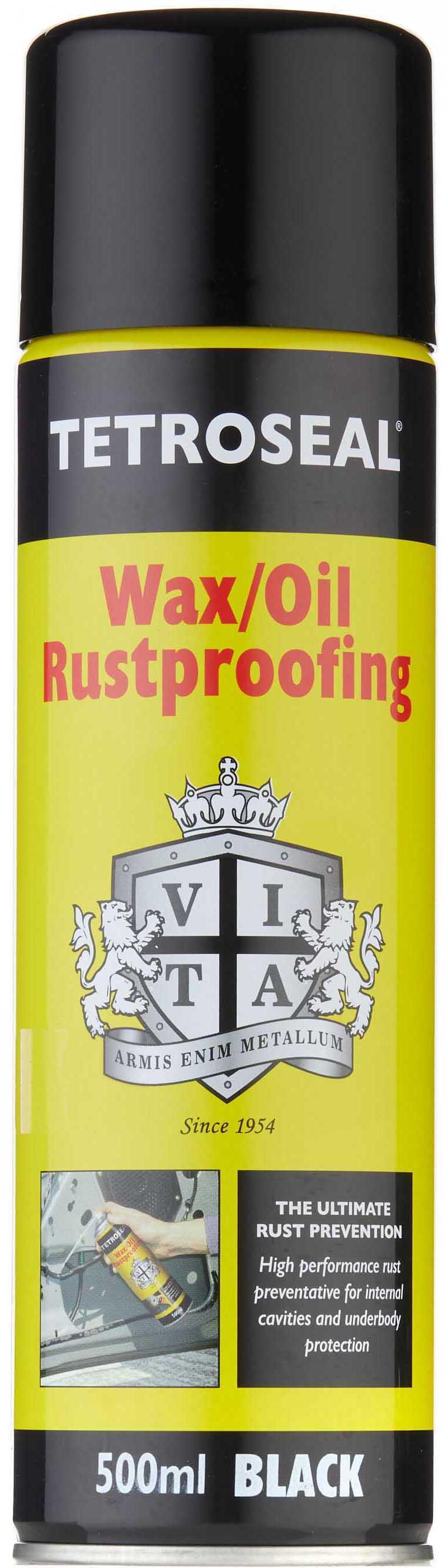 Tetroseal Wax/Oil Rustproof Clear 5L Halfords UK