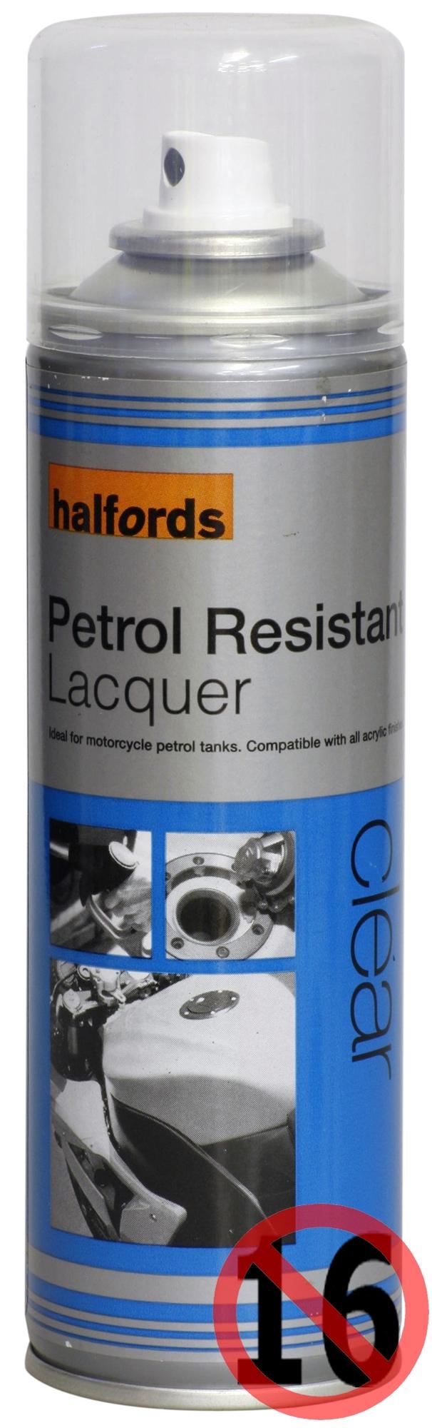 Halfords Petrol Resistant Lacquer 300ml Halfords UK