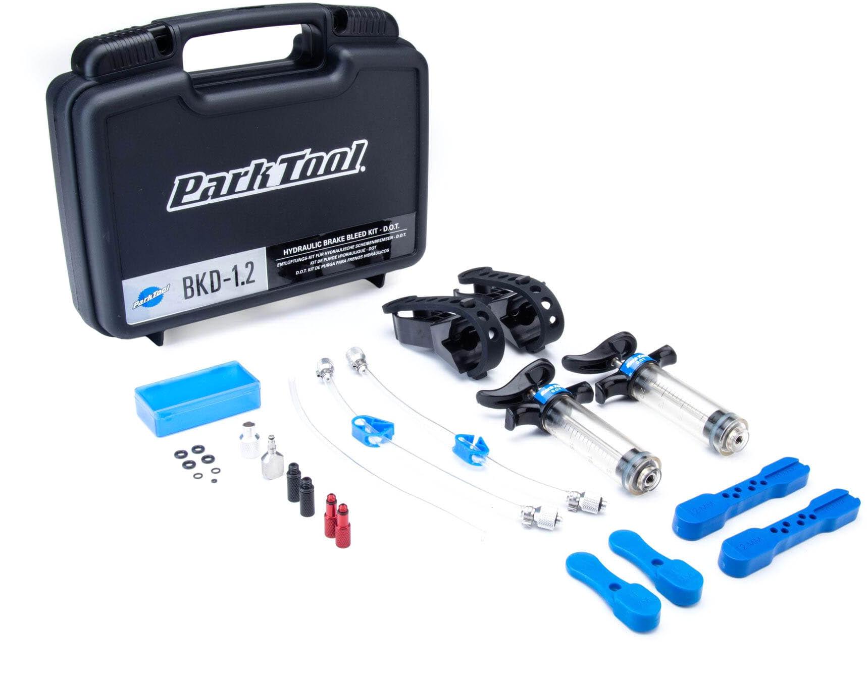 Park Tool BKD1.2 Hydraulic Brake Bleed Kit For DOT Fluid Halfords UK