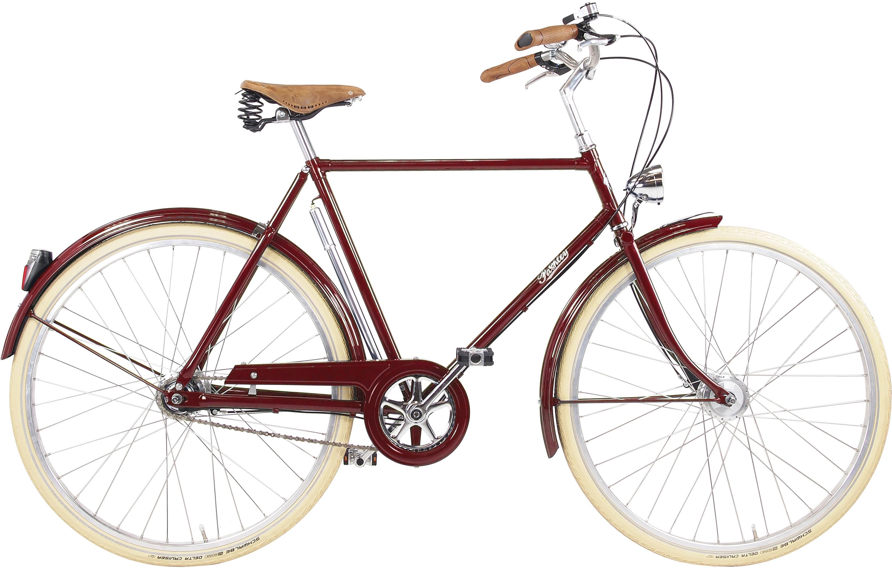 Pashley Briton Mens Classic Bike Oxblood 20" Frame Halfords UK