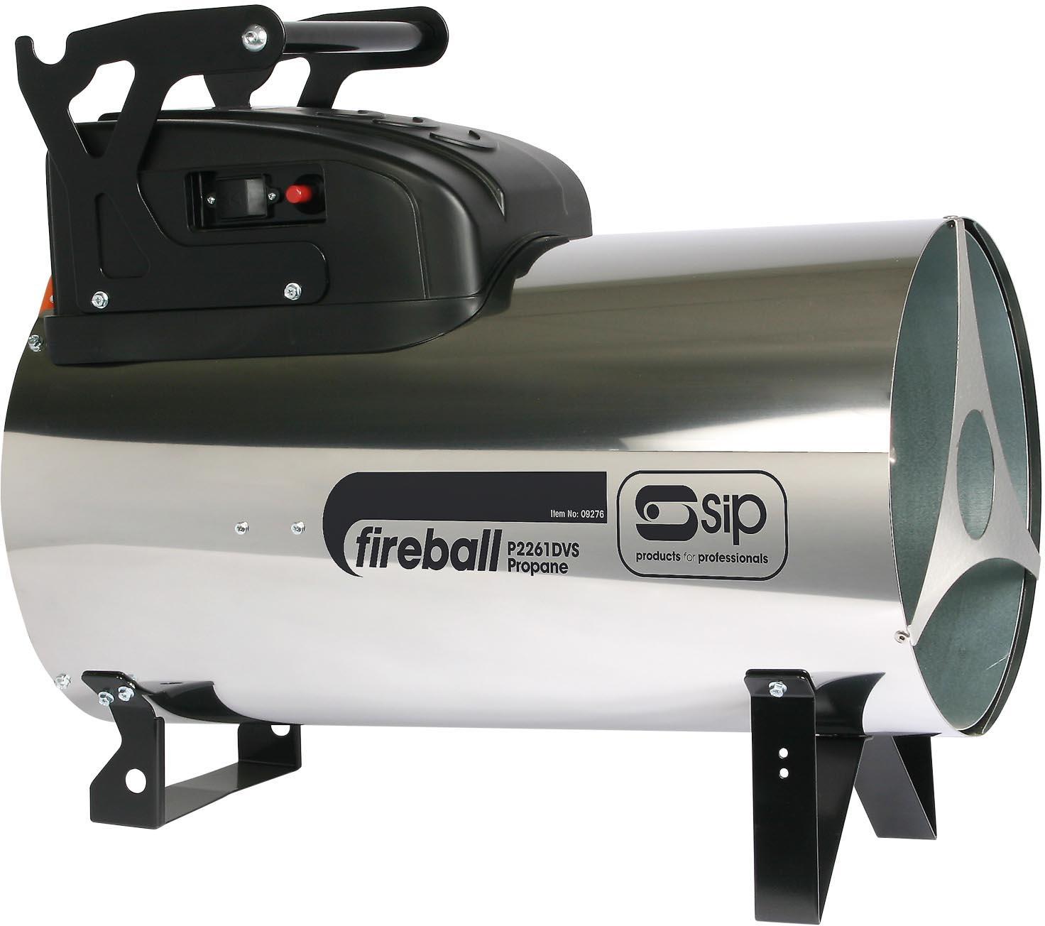 SIP Professional Fireball 2261DV Propane Heater Halfords UK