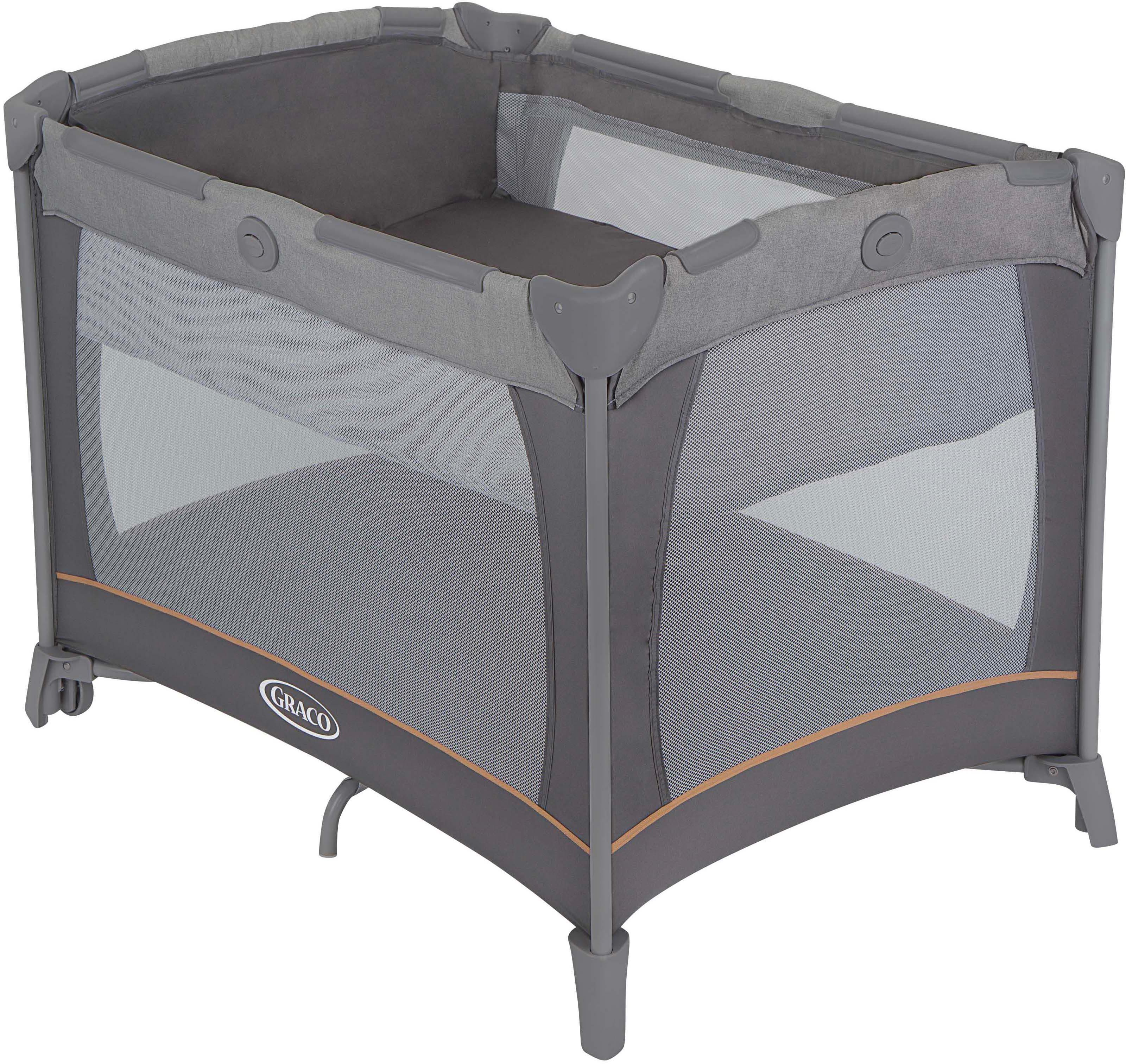 Graco Contour Travel Cot Pebble Halfords UK