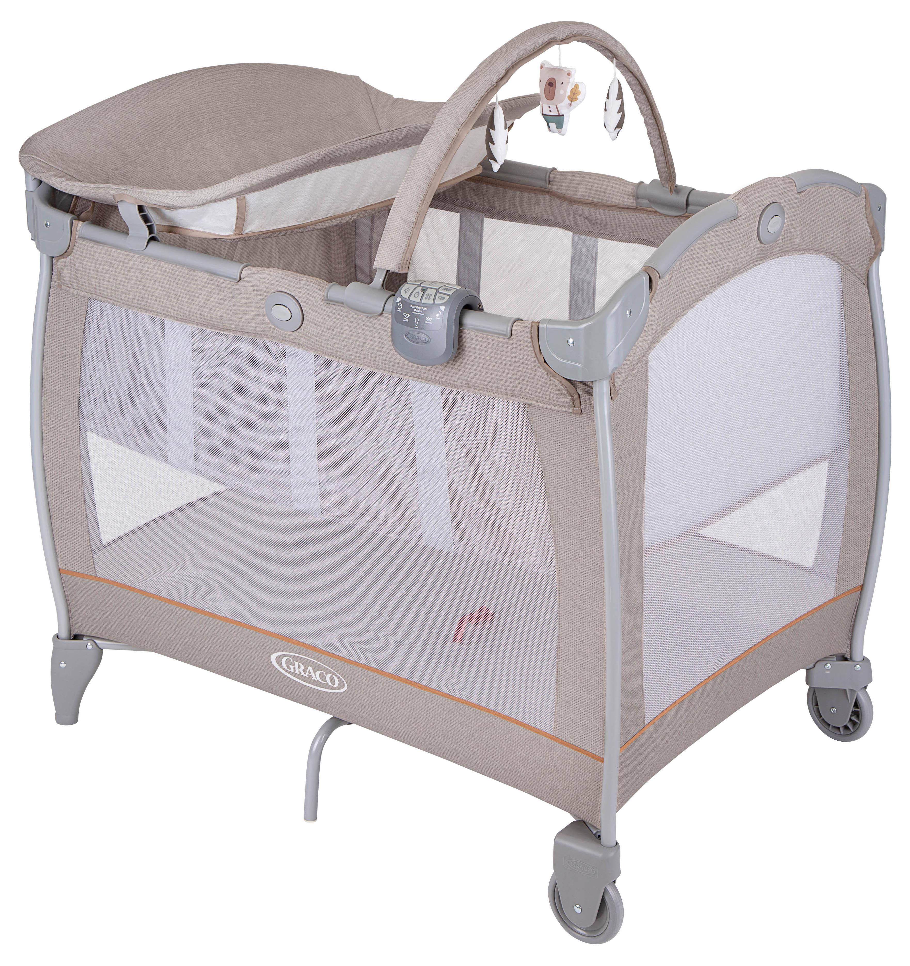 Graco Contour Electra Travel Cot Little Adventures Halfords UK