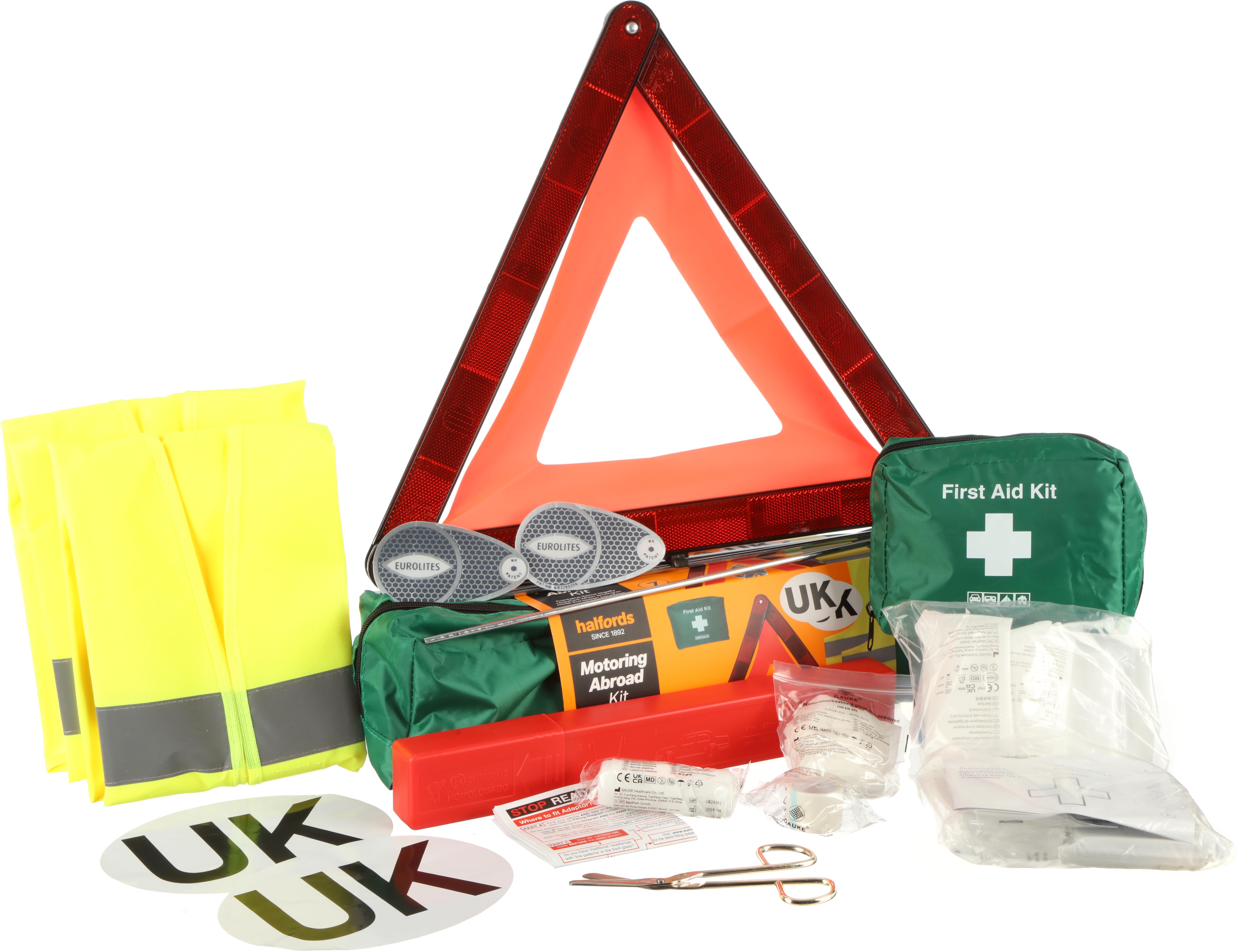 Halfords European Driving Kit Halfords UK