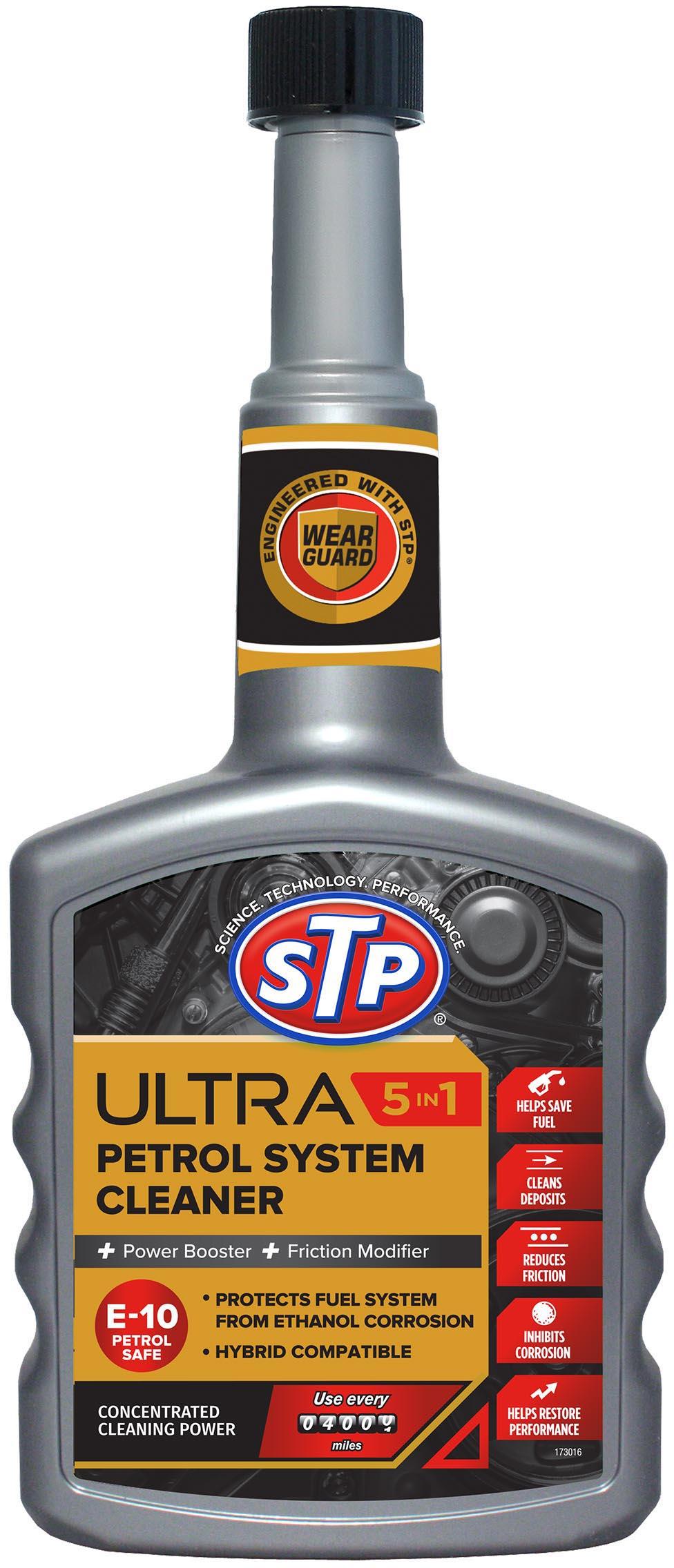 STP Ultra 5in1 Petrol System Cleaner 400ml Halfords UK