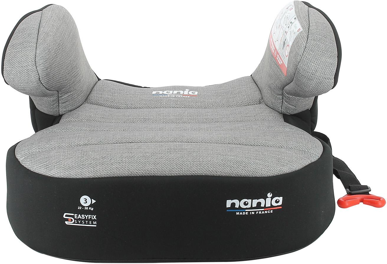 Nania Dream Easyfix Group 3 Low Back Booster Car Seat Grey Denim