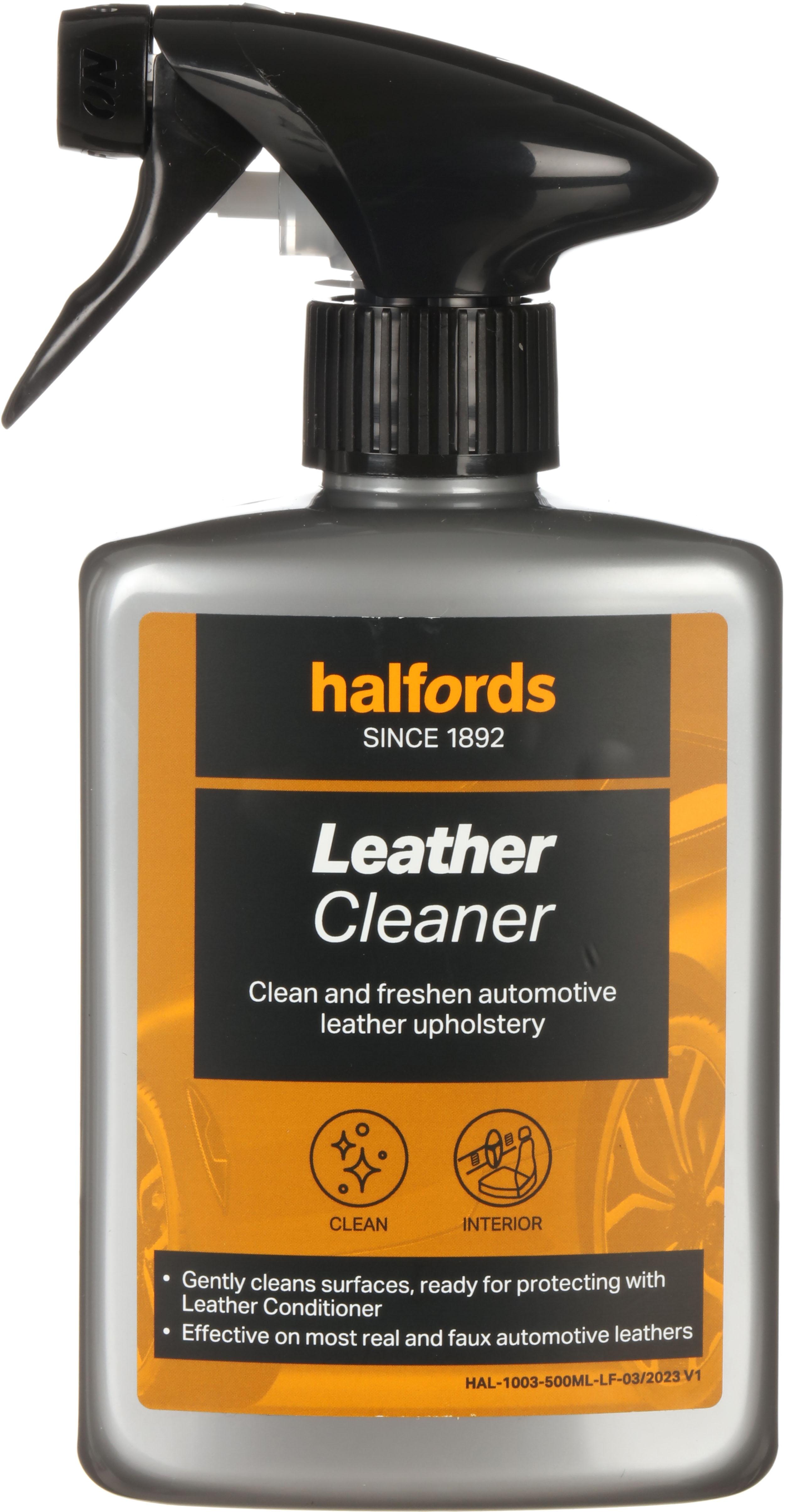 Halfords Leather Cleaner 500ml Halfords UK