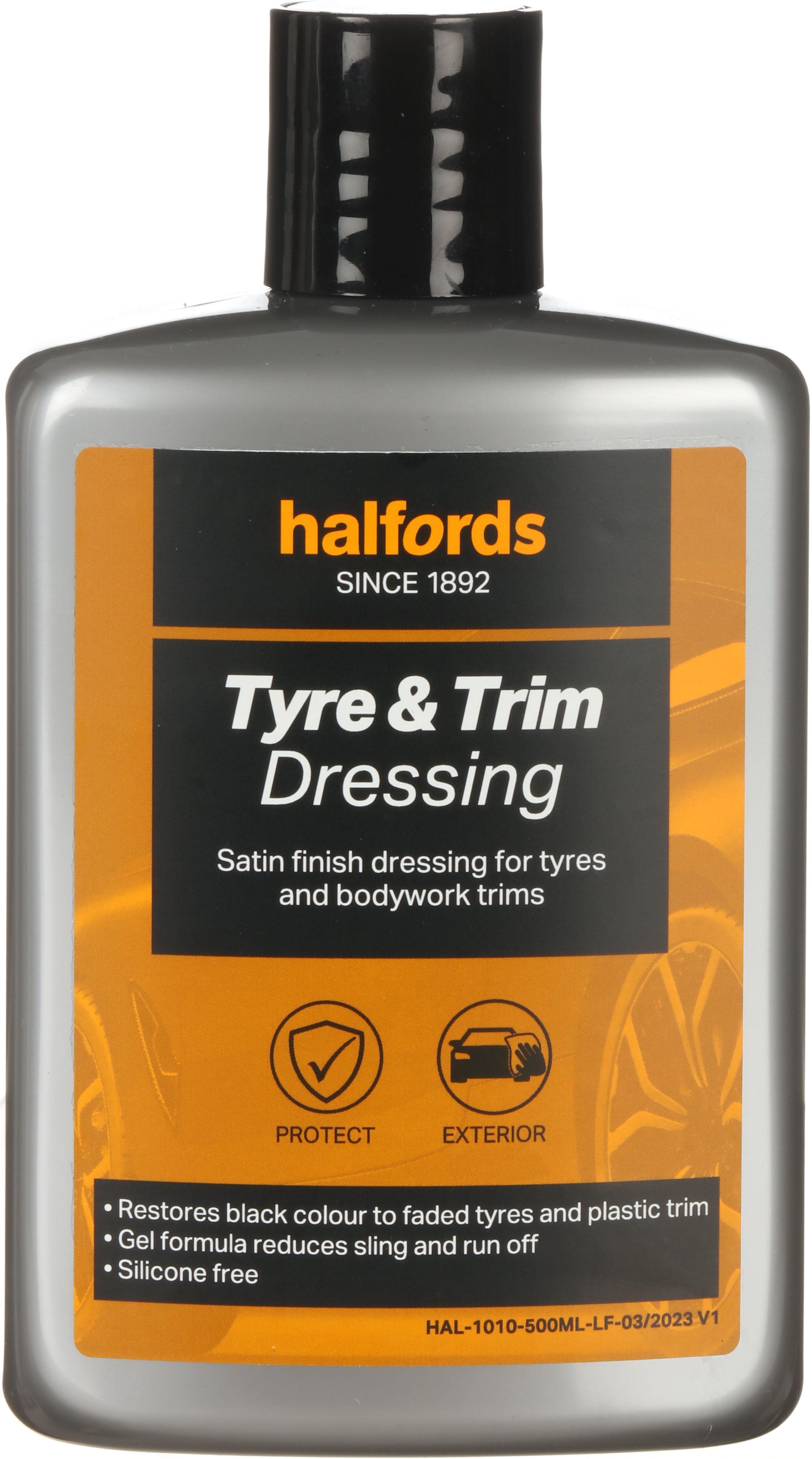 Halfords Tyre & Trim Dressing 500ml Halfords UK