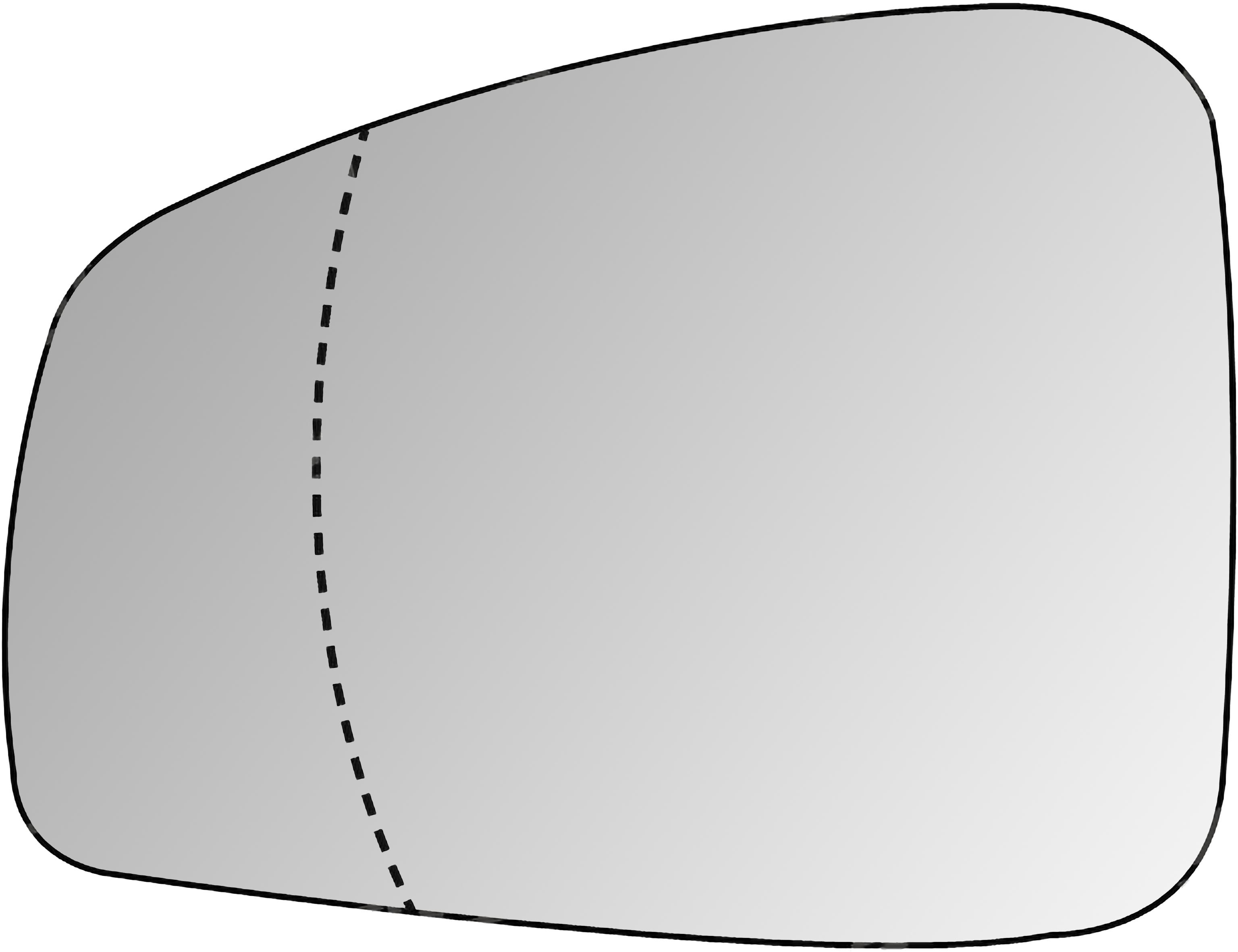 Halfords Standard Stick On Mirror Glass SR921 Halfords UK