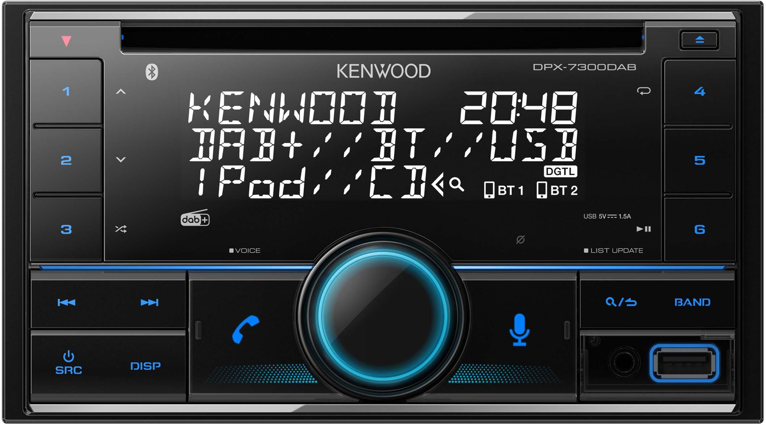 Kenwood DPX7300DAB Stereo Halfords UK