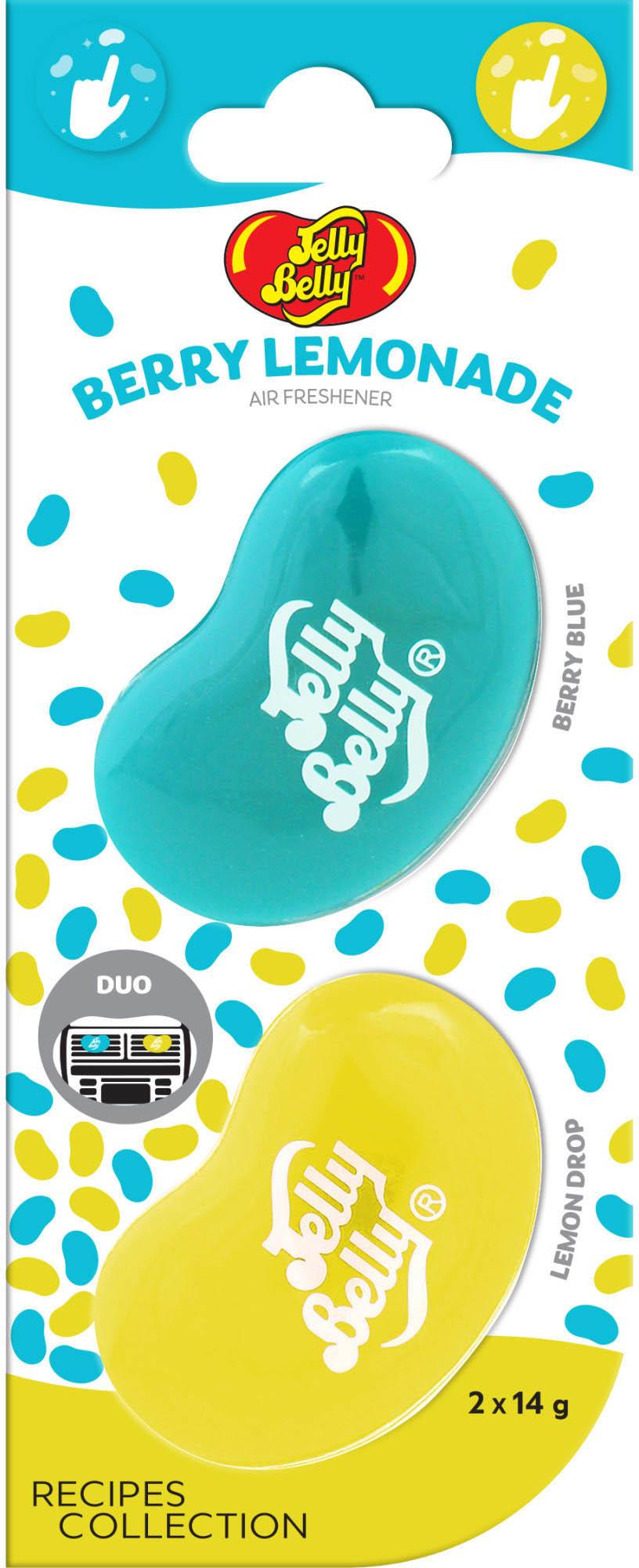Jelly Belly Duo Vent Berry Lemonade Air Freshener (2 pack) Halfords UK