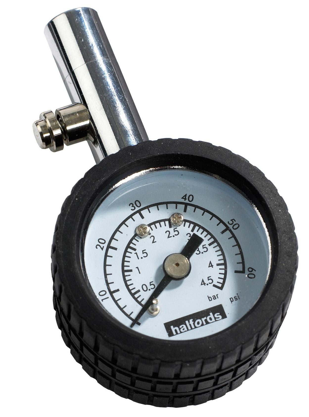 Halfords Essentials Dial Pressure Gauge Halfords UK