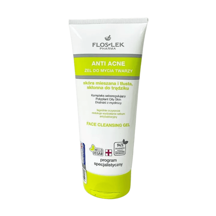 Sữa rửa mặt diệt khuẩn Floslek Anti Acne Antibacterial Face Cleansing