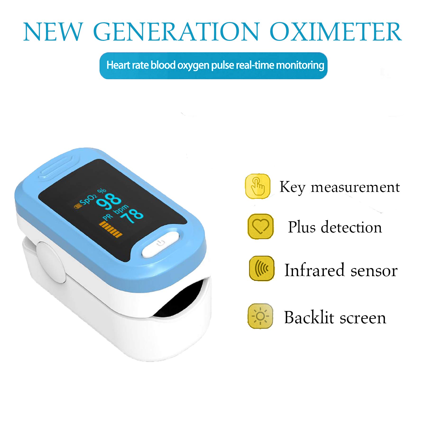 Yonker Fingertip Pulse Oximeter YK81A in Best Price in Bangladesh