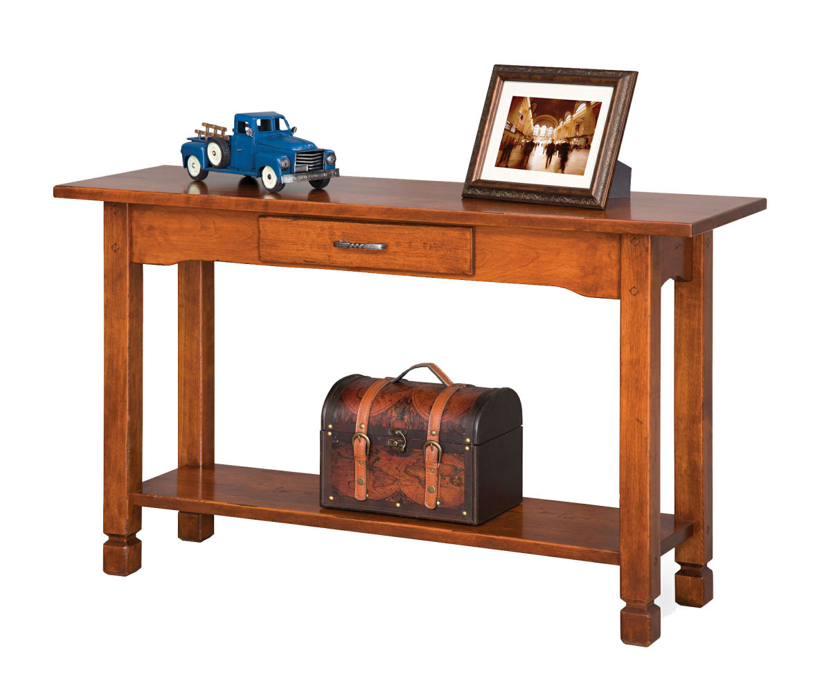 Rustic Country Sofa Table Memory Lane Furniture