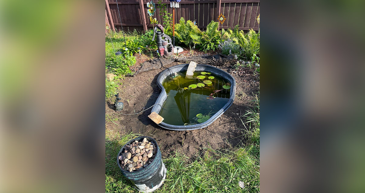 Pond Area Project by Riley at Menards®