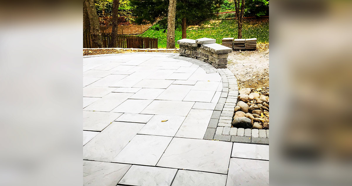 Patio with Bench Project by Taylor at Menards®