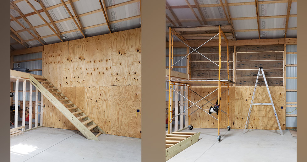 Pole Barn Insulation Job Project by Ken at Menards®