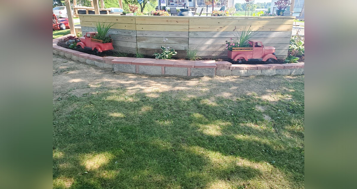 Pond & Patio Upgrade Project by Cassie at Menards®