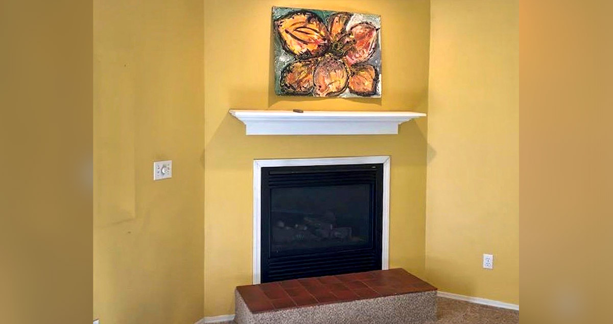 Shiplap Living Room Fireplace Project by Lexi at Menards®