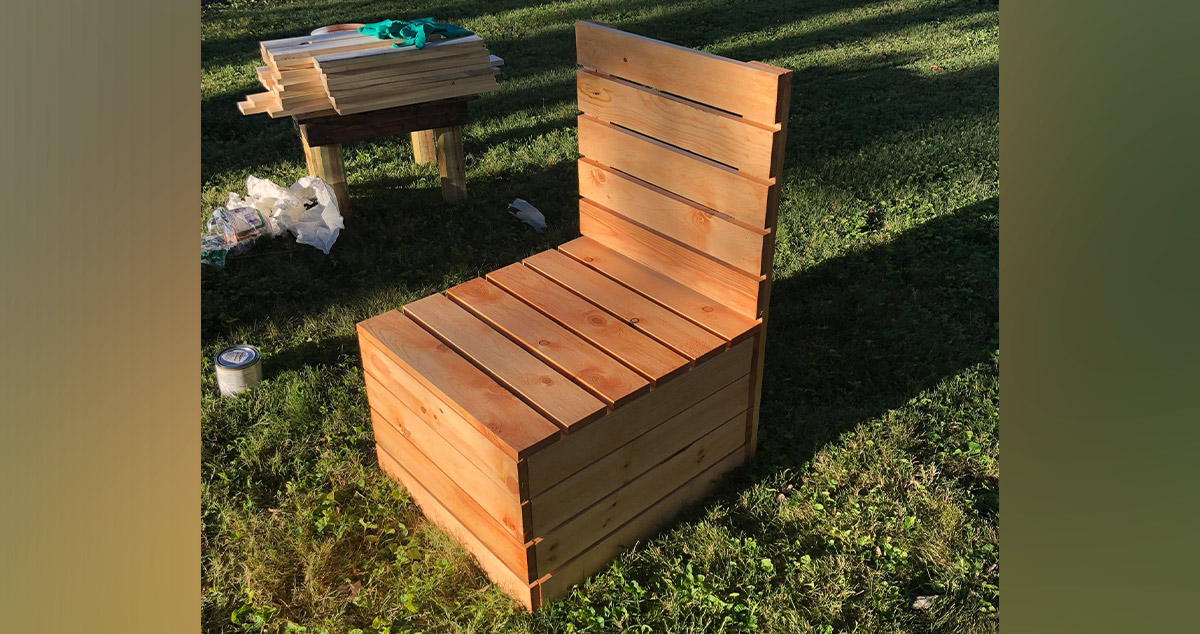 Modular Deck Furniture Project by Elizabeth at Menards®