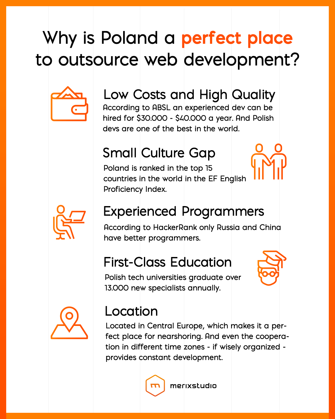 Why Poland is one of the best places to outsource developers?