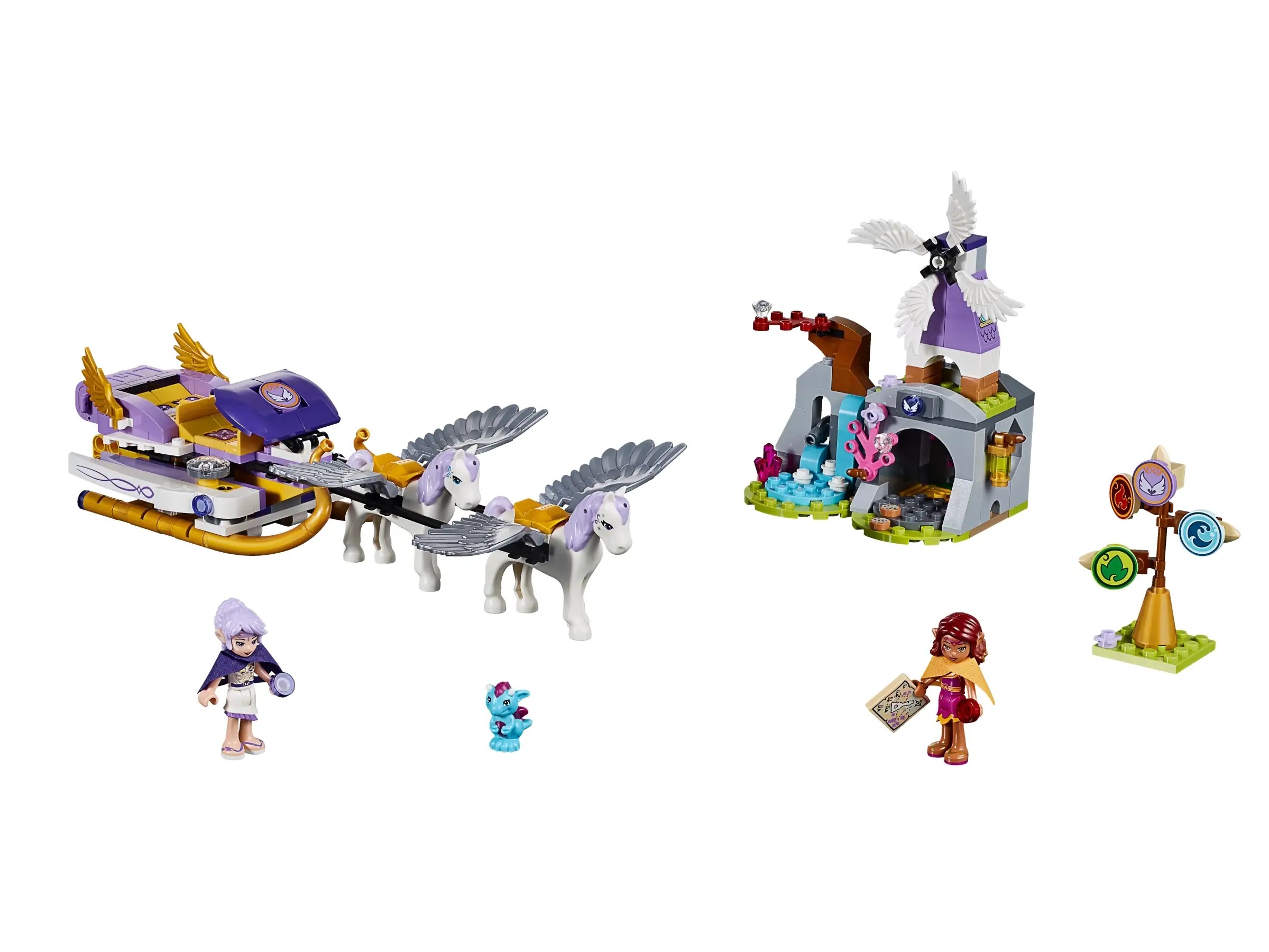 LEGO Elves Azari Firedancer Magenta with Cape