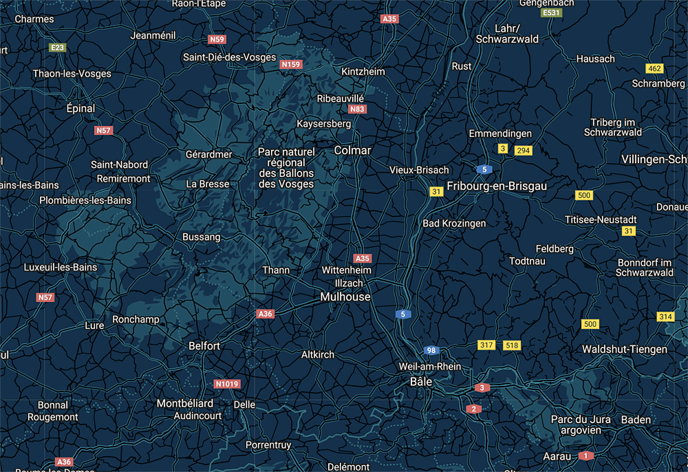 Plaques Immatriculation 68 (département HAUTRHIN)