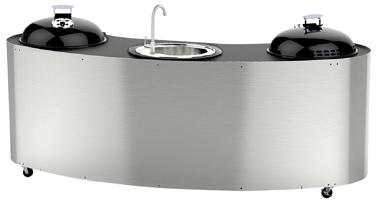 Modulare Outdoorküche Edelstahl Gasgrills Grillen Outdoor METRO