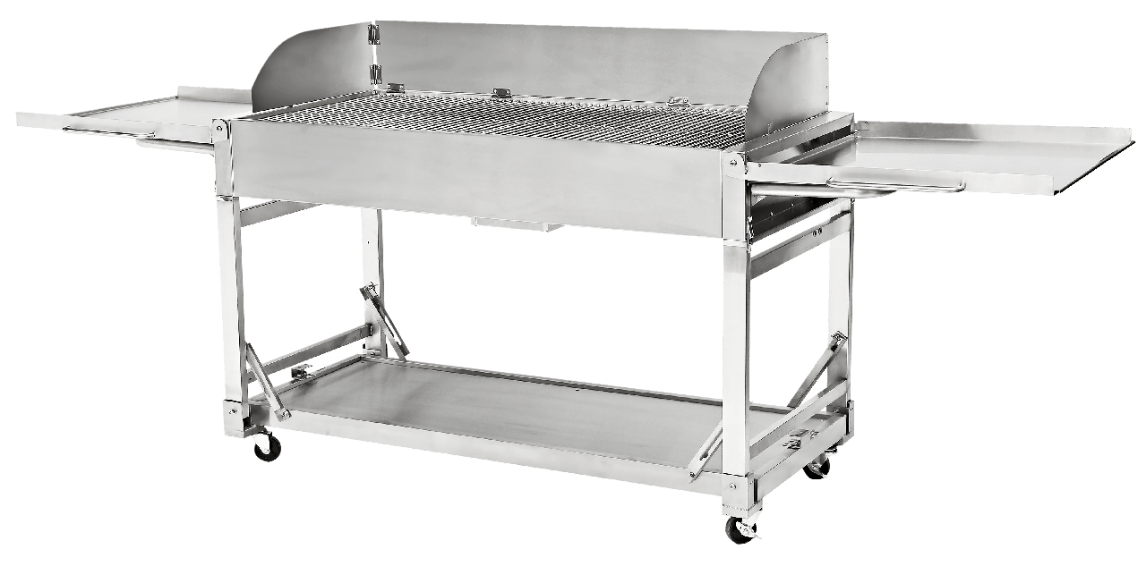 METRO Professional Edelstahl Event Holzkohlegrill Holzkohlegrills