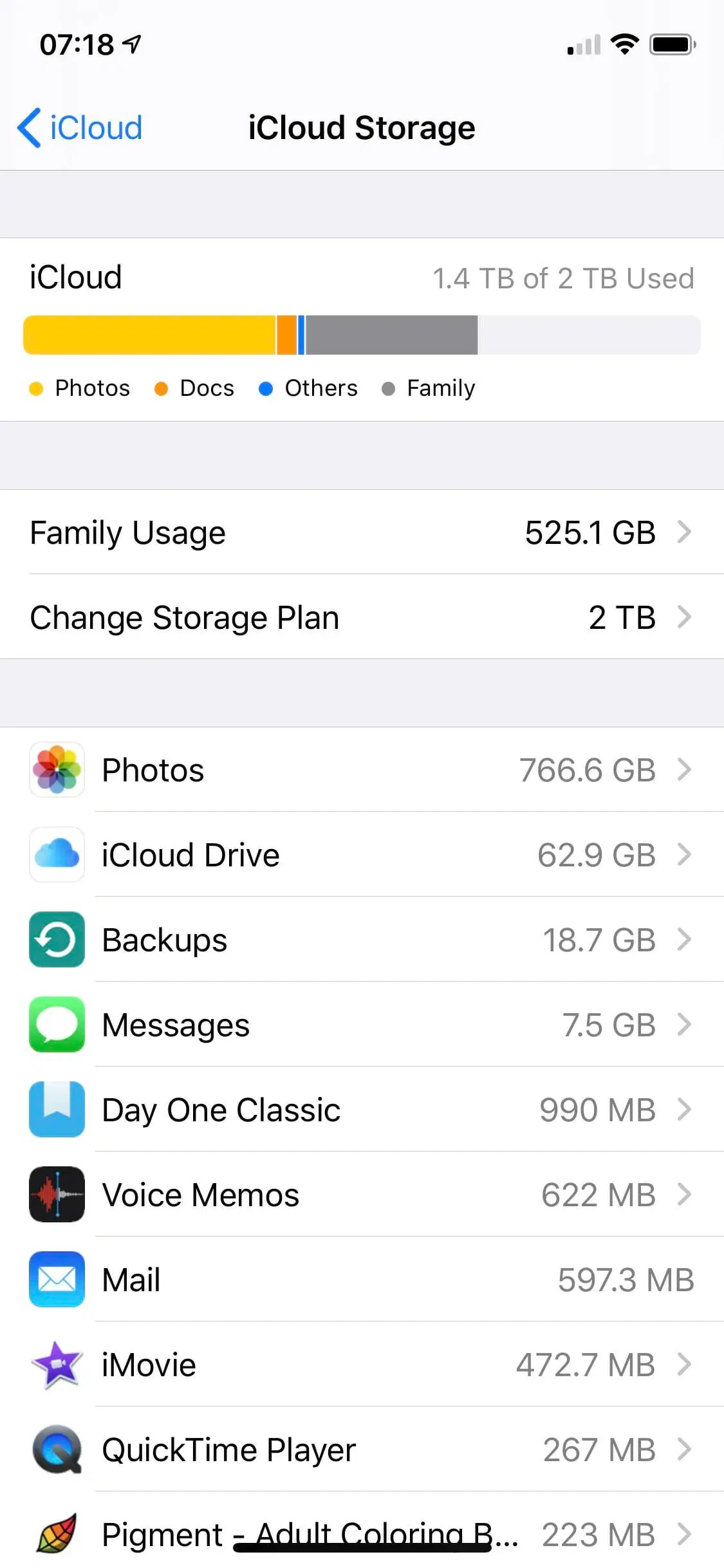 Do not delete photos from an iPhone to free up space