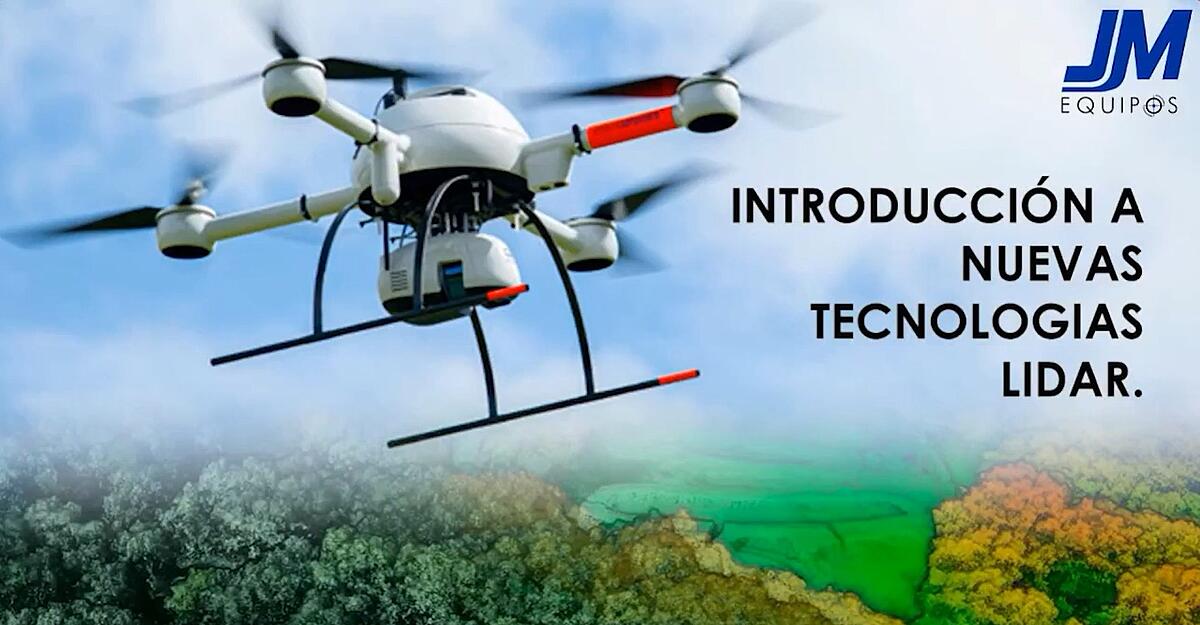 Drone LiDAR Spanish Webinar featuring the mdLiDAR1000HR